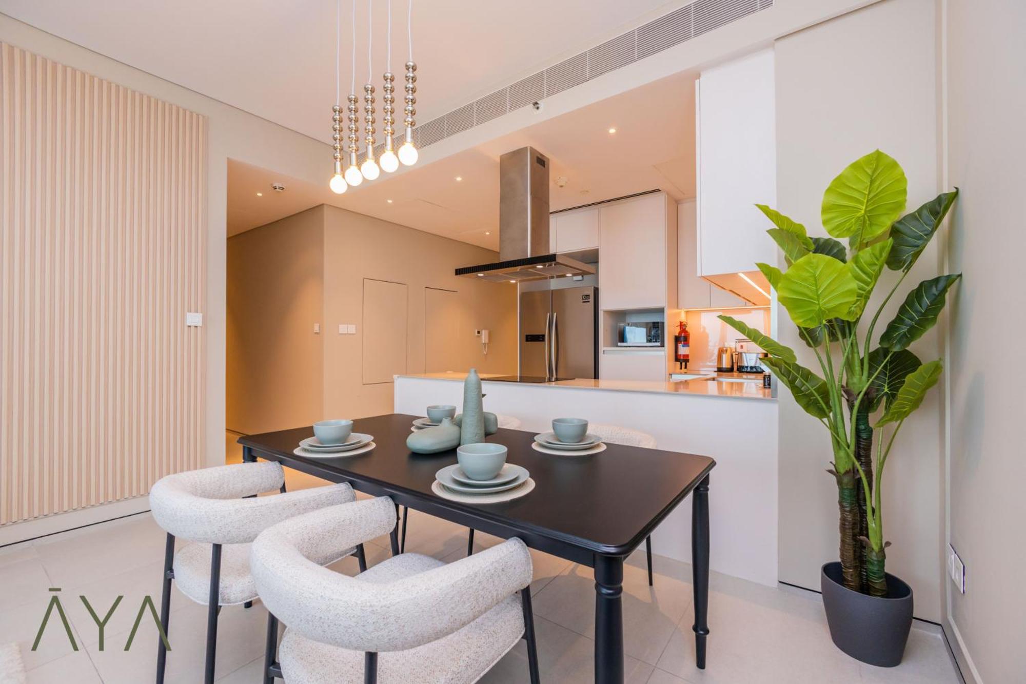 Beachfront Bliss 2br Eye & Full Sea View At The Address By Aya Boutique Apartament