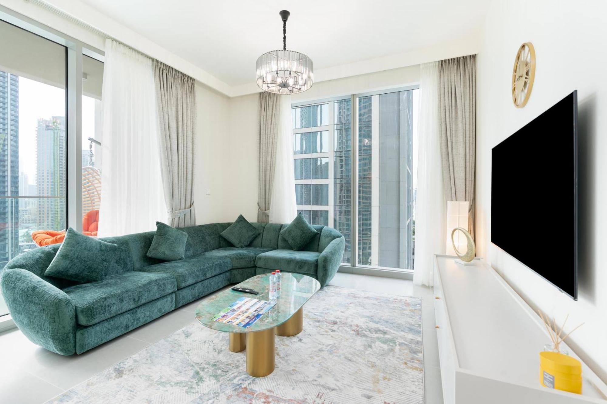 Forte Tower 1 With Burj Khalifa View - Vigor Appartement Dubaï