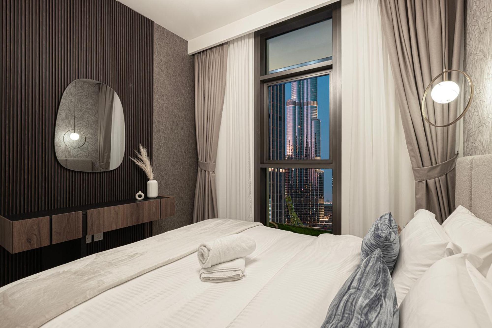 Apartament Burj Khalifa Full View *