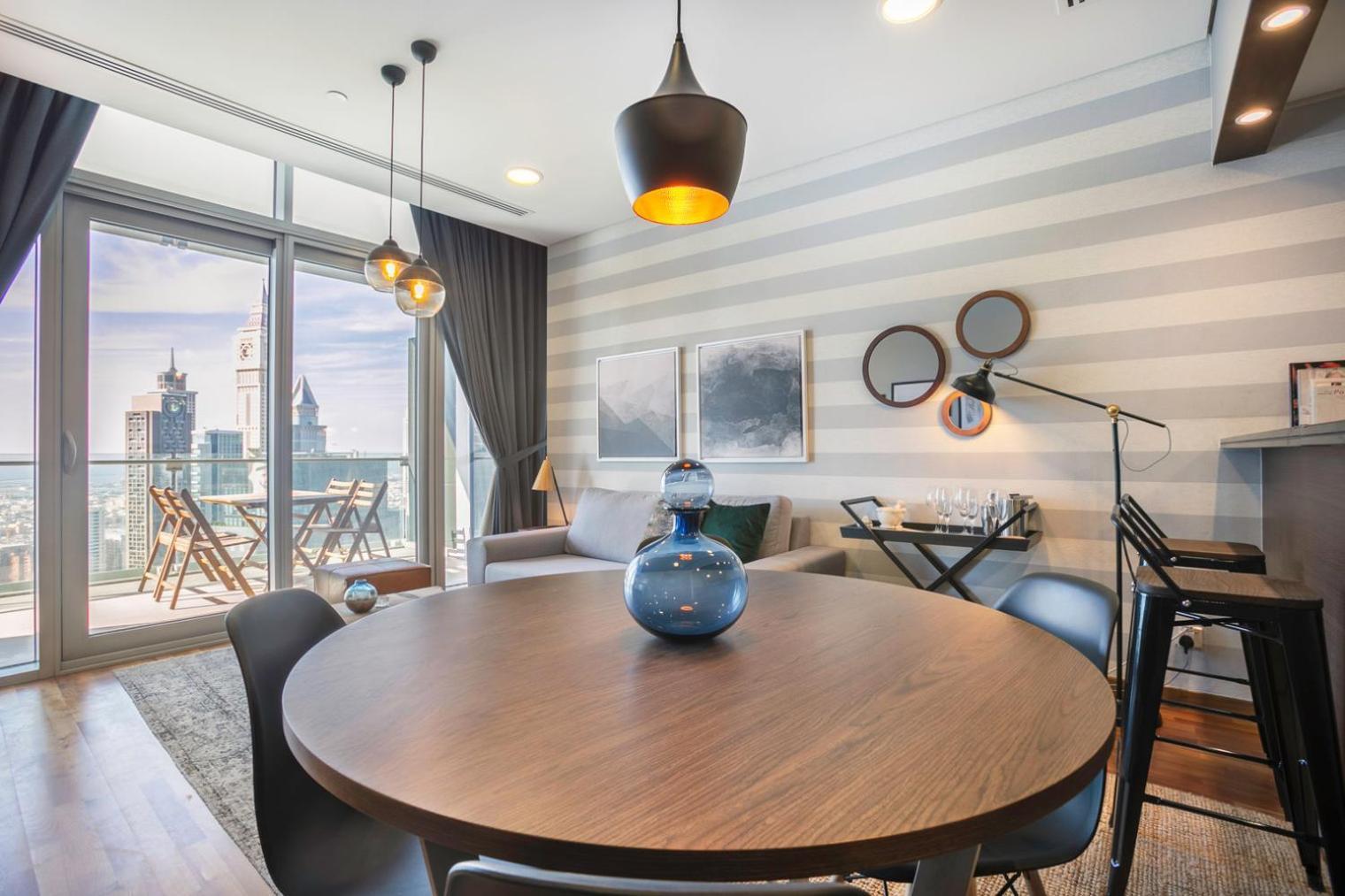 Appartement Blueground Difc City View Pool Gym Dxb-182 Dubaï