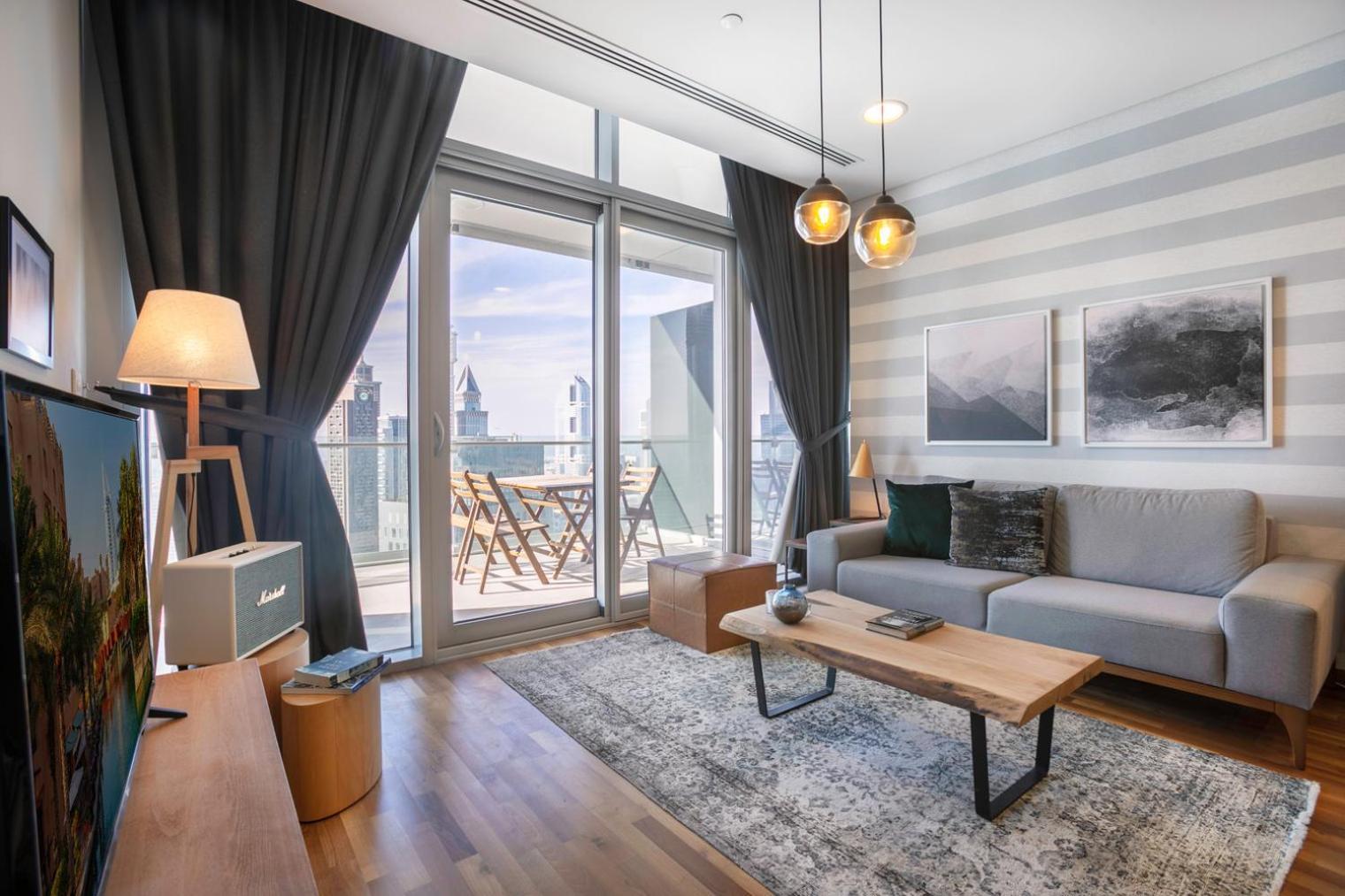 Apartment Blueground Difc View Pool Gym Dxb-182