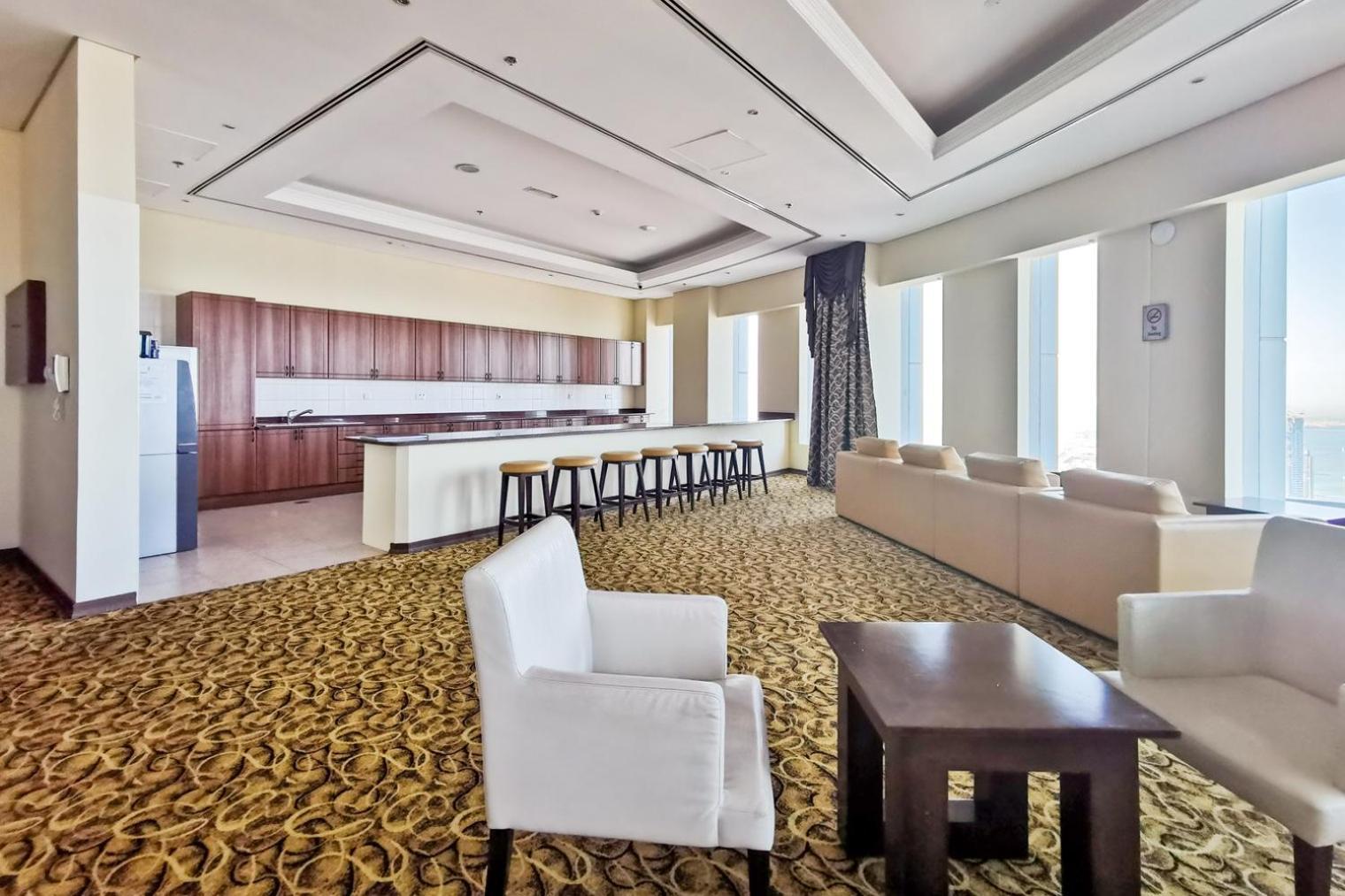 Blueground Marina Pool Gym Dxb-336 Appartement *