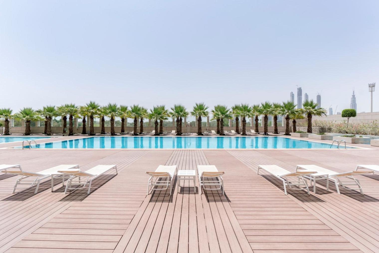 Blueground Difc City View Pool Gym Dxb-182 Appartement Dubaï