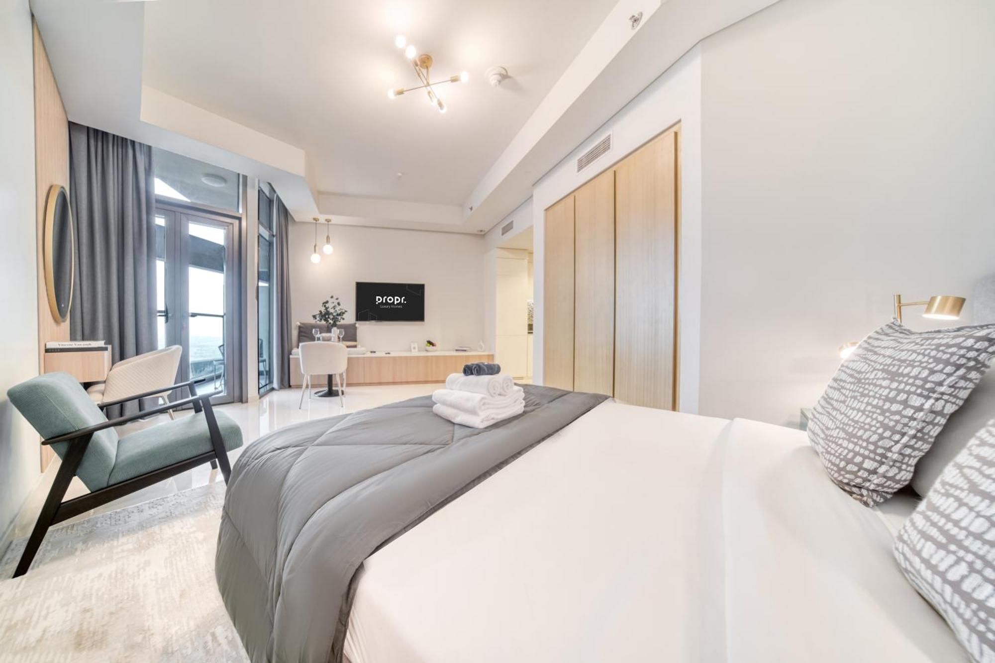 Cozy High-floor With Amazing Views Appartement Dubaï