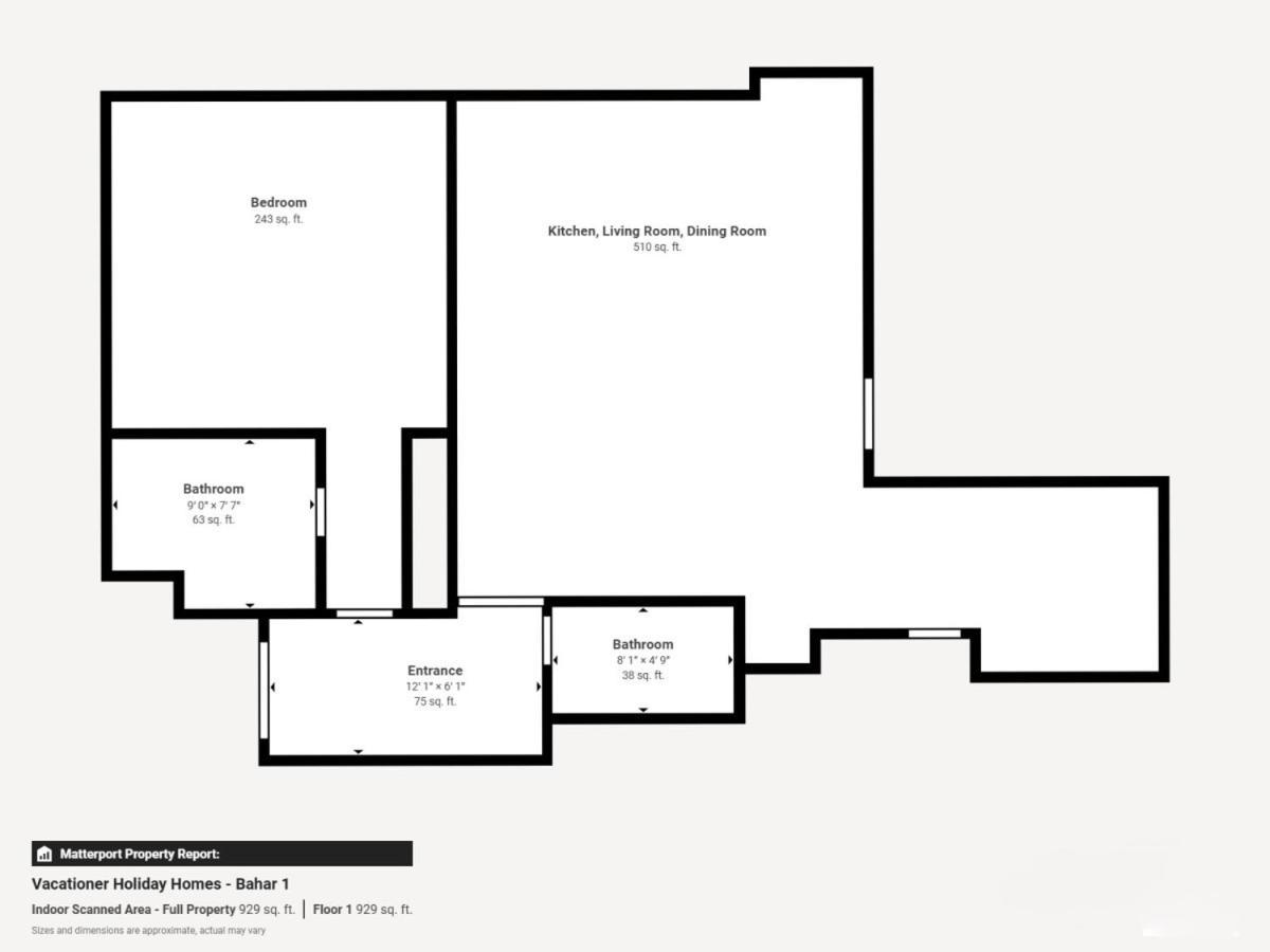 Bahar 1 - One Bed With Two Balconies In Jbr Appartement Dubaï