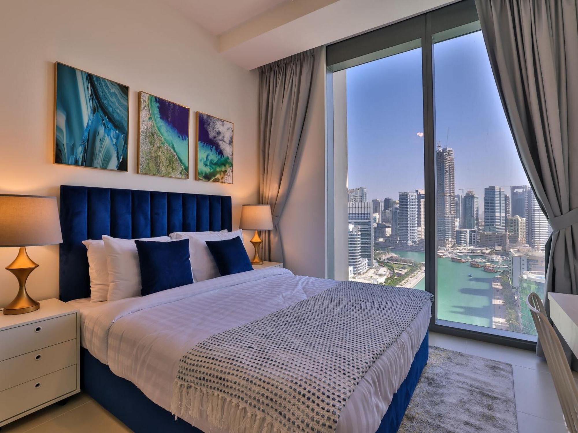Luxurious Marina Views Pool Gym By Sojo Lägenhet Dubai