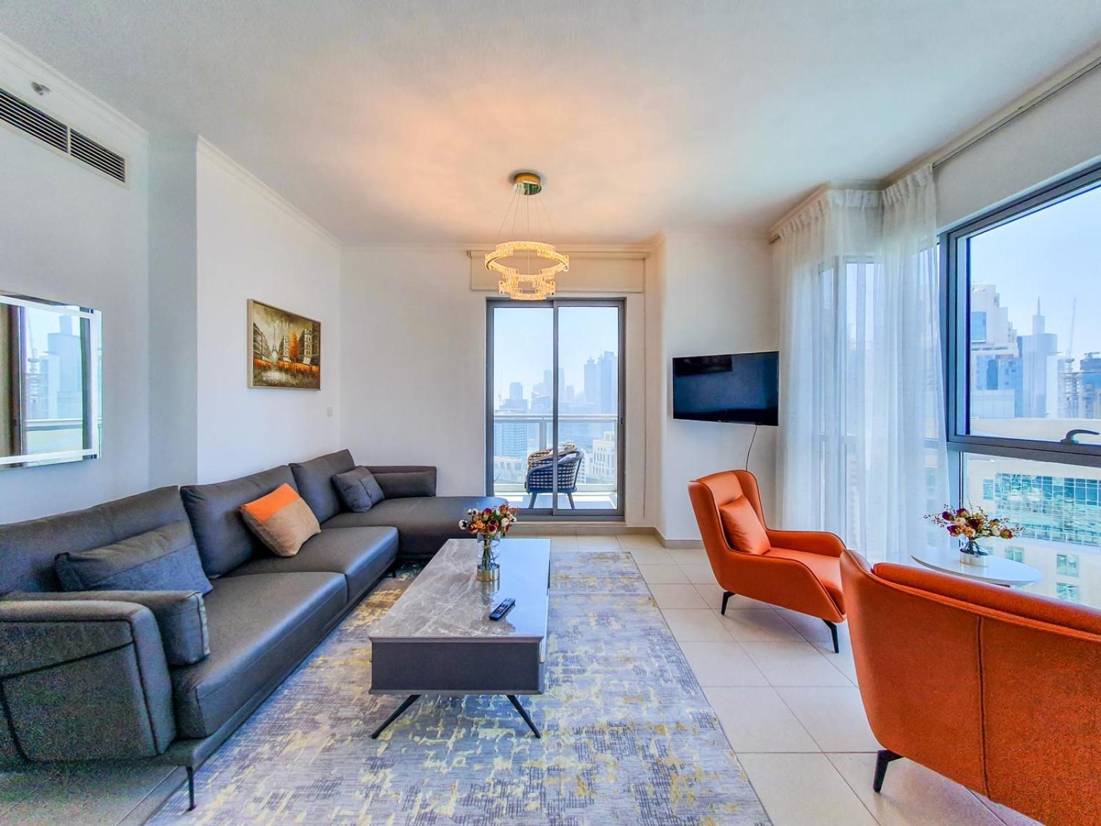 Apartamento The 7 Downtown - Full Burj Khalifa And Fountain Views By Gardenia Dubai