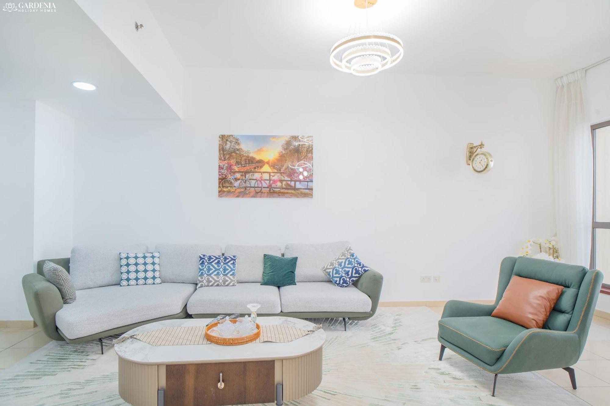 Jbr The Walk - Shams 2, Spacious Accommodate 7 Adults With 5m Walk To The By Gardenia Apartment
