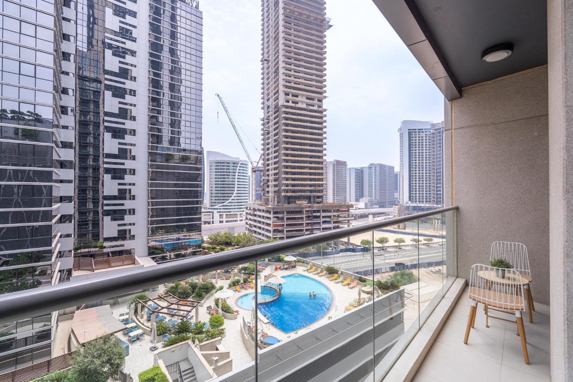 Appartement Heaven Crest Downtown - And 1 Bedroom 2 Minute Walk To Mall And Burj Khalifa *