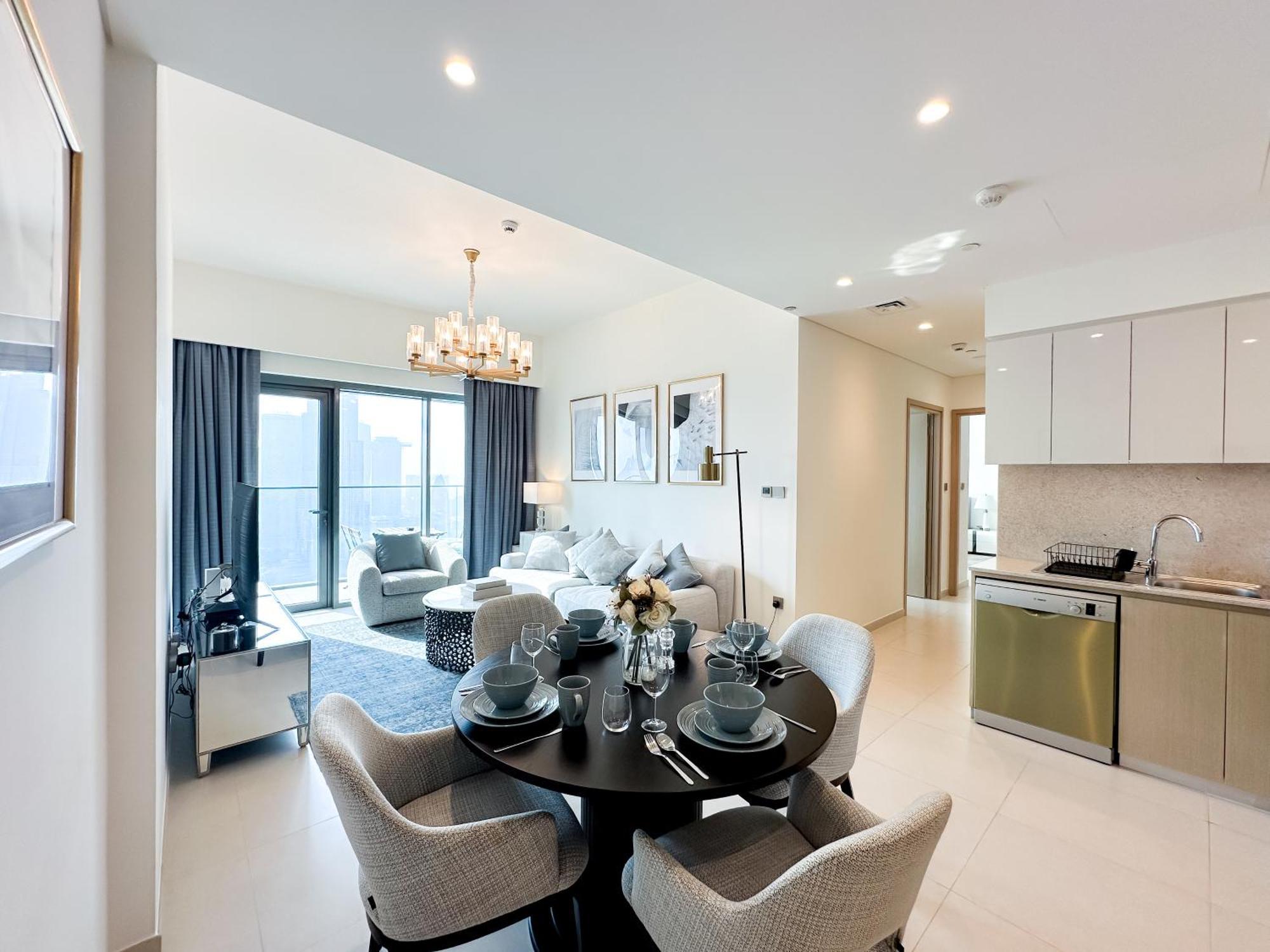 Apartamento Breathtaking Burj View, Sky High Luxury 2br By 2nd *