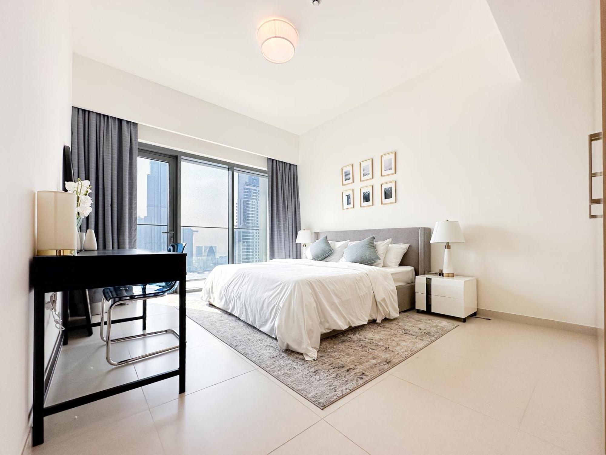 Breathtaking Burj View, Sky High Luxury 2br By 2nd Apartamento *