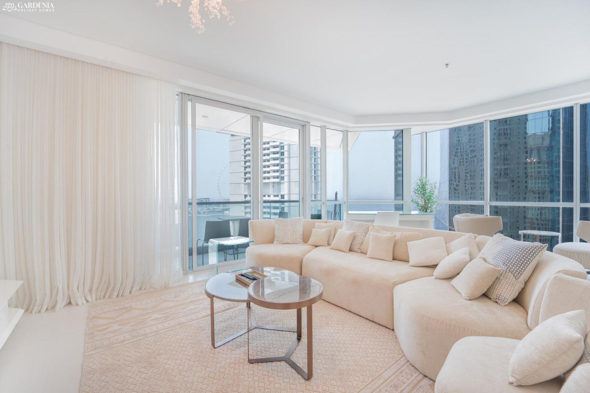 Jbr - Al Fattan Marine 5 Star Residences, Panoramic Sea View By Gardenia Lägenhet *