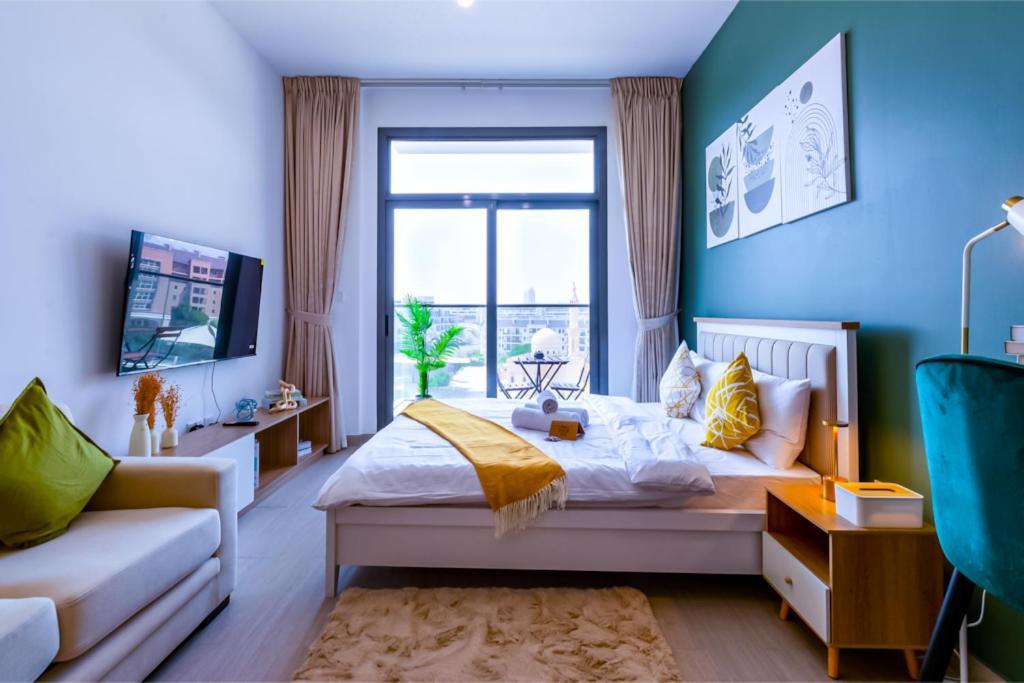 Sky View, Furnished, Freeparking Appartement Dubaï