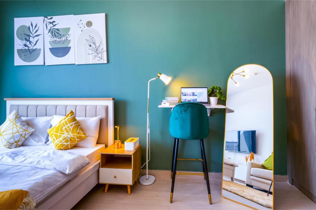 Sky View, Furnished, Freeparking Appartement