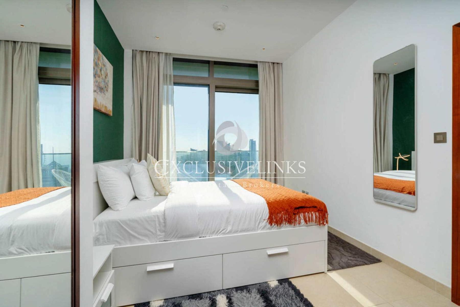 Stunning 1bed High Floor Marina View Apartamento