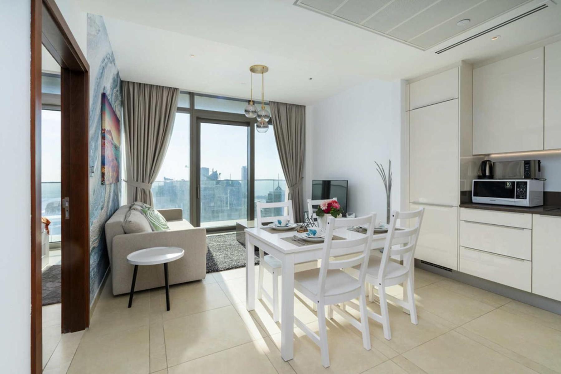 Stunning 1bed High Floor Marina View Apartamento Dubai