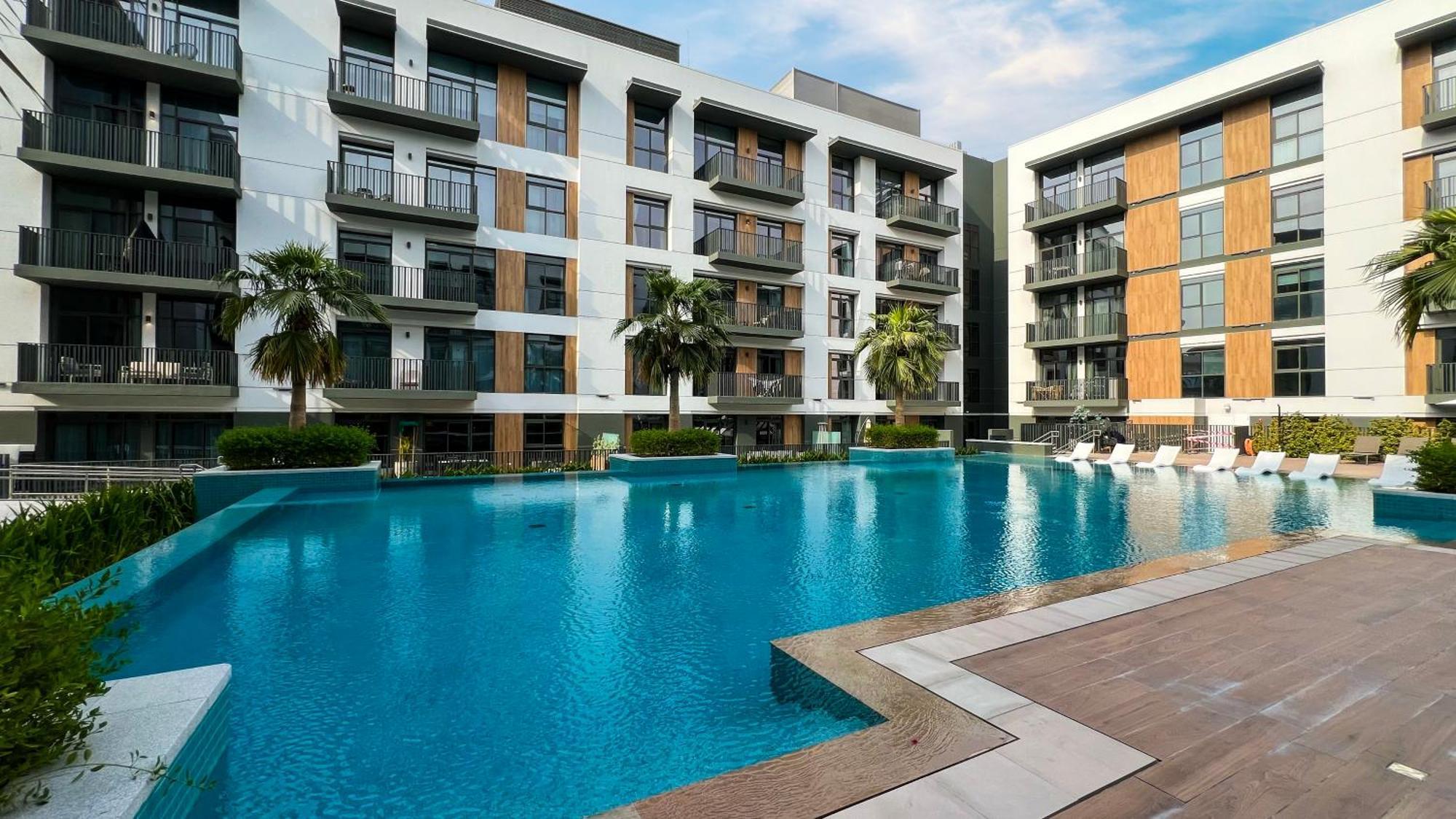 Appartement Sophisticated 1br With Pool View In Belgravia Square Jvc *