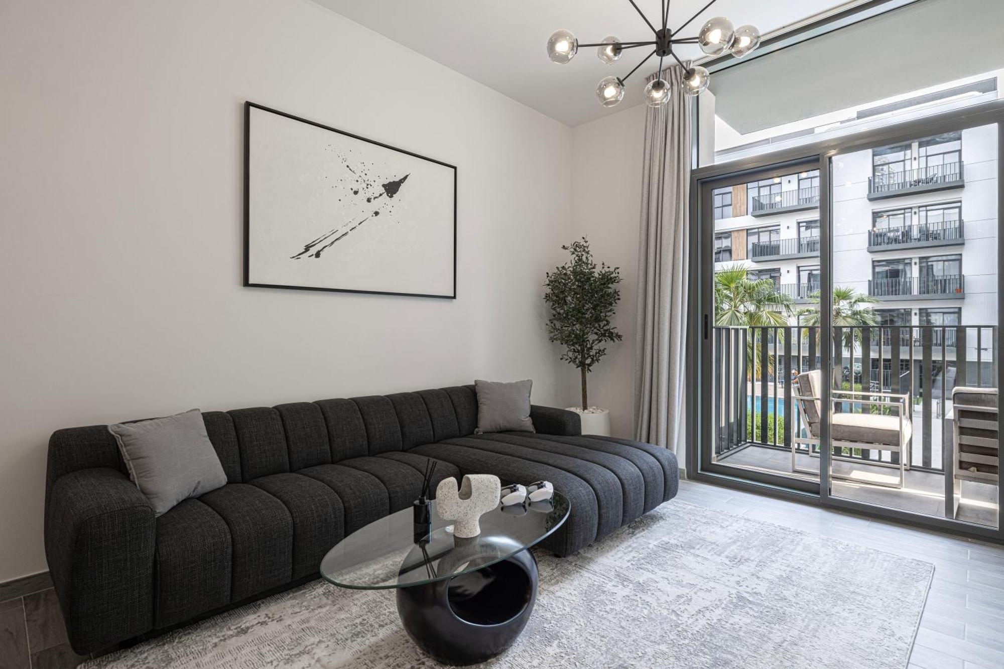 Appartement Sophisticated 1br With Pool View In Belgravia Square Jvc