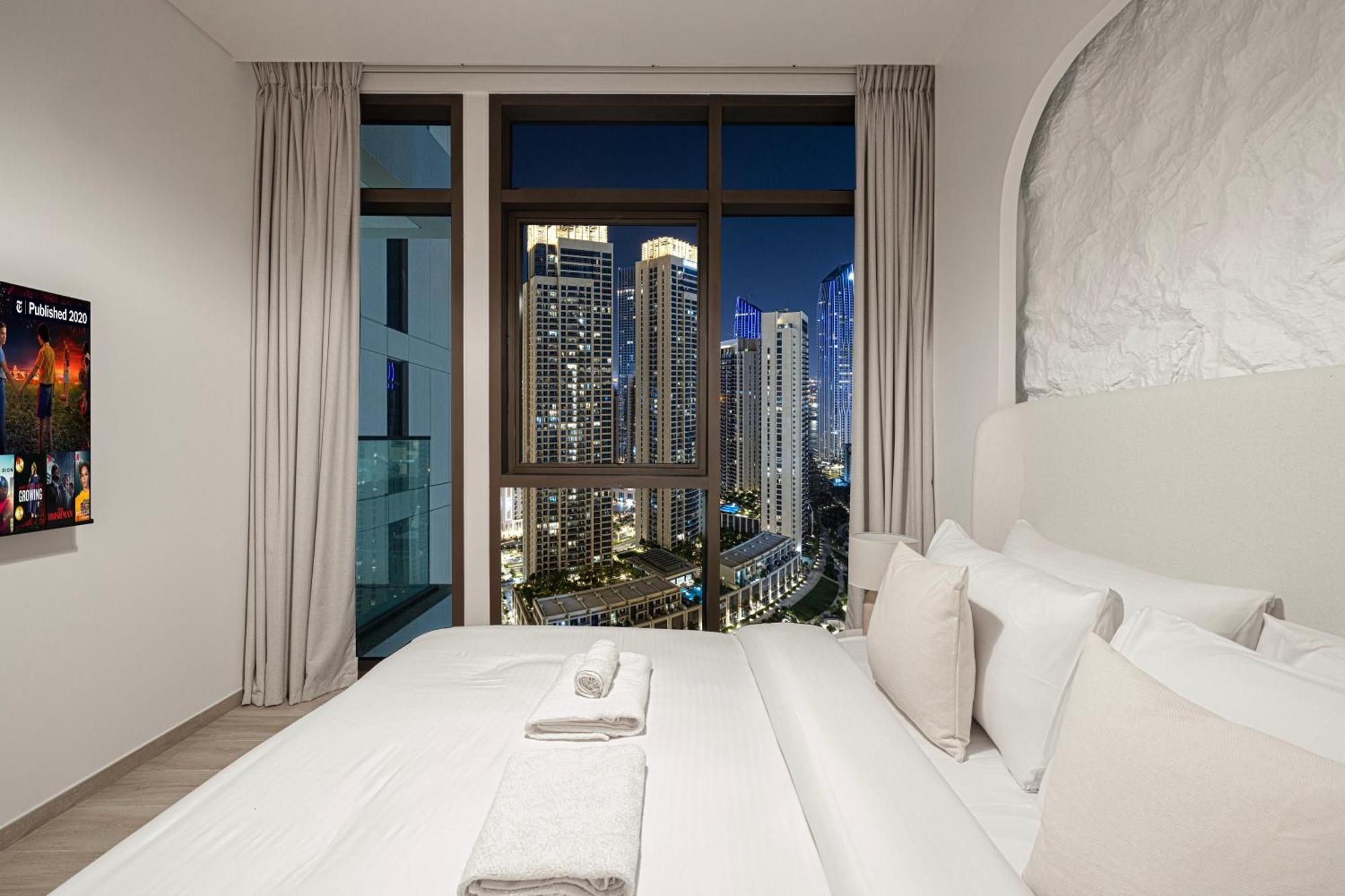 Elegant 1br With Skyline View In Creek Harbour Appartement