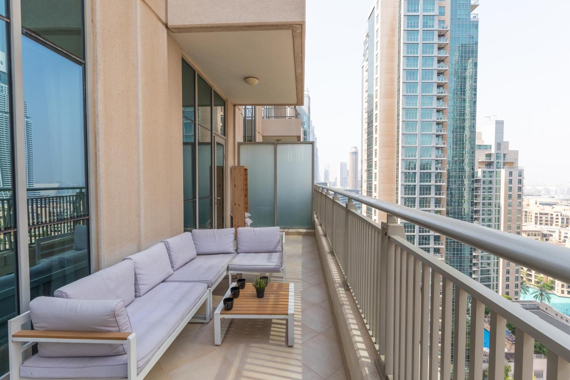 Apartamento White Sage - Fountain View Stylish With Spacious Terrace *
