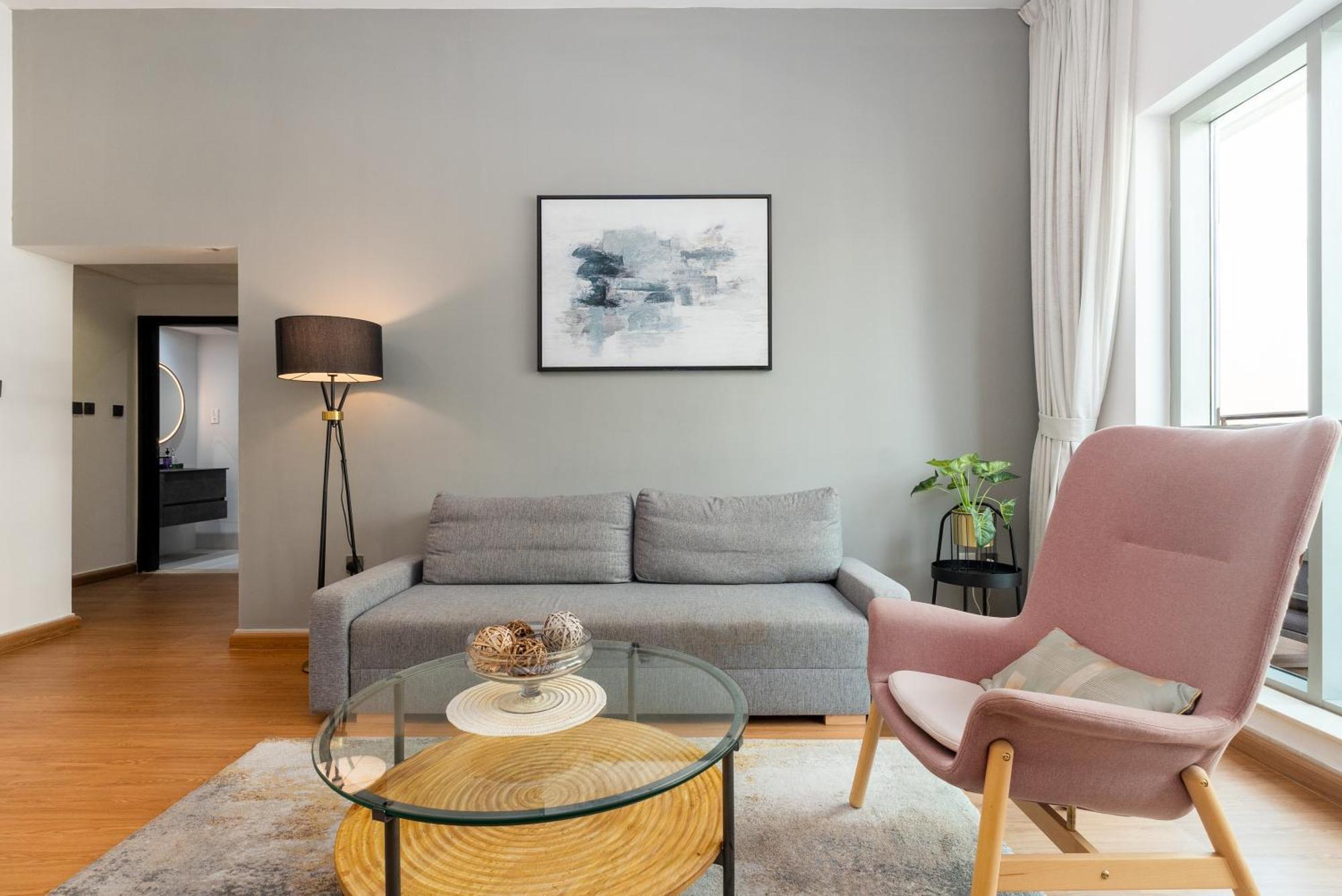 White Sage - Fountain View Stylish With Spacious Terrace Apartamento Dubái