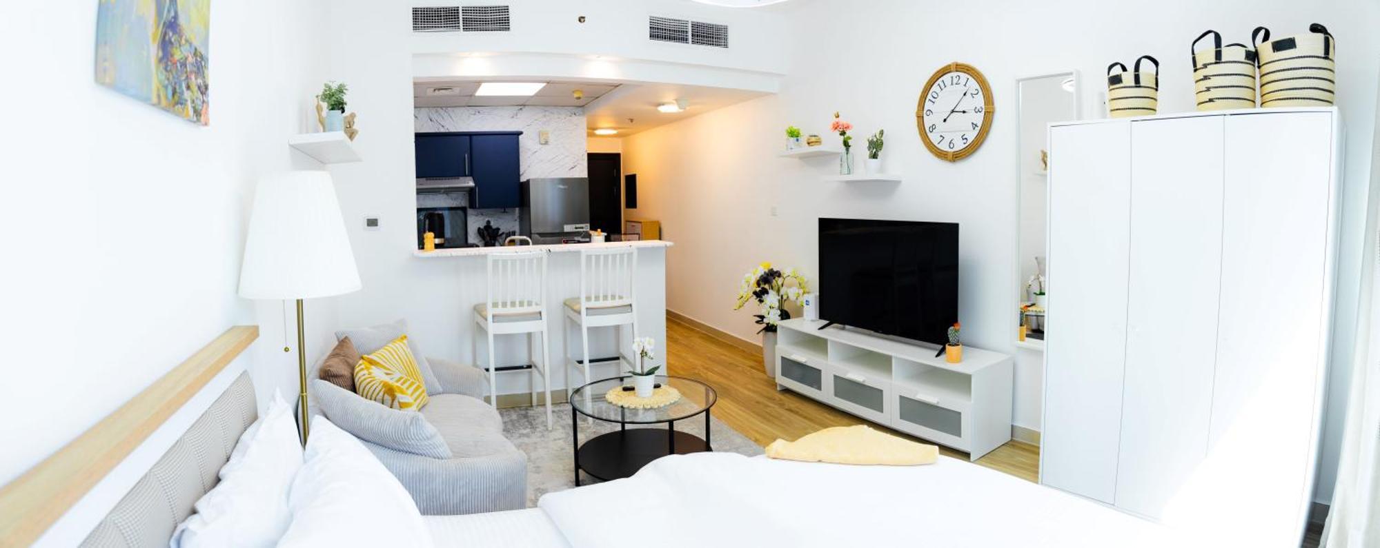 Appartement Marina - Modern Designed - Gorgeous Studio- Close Metro Station