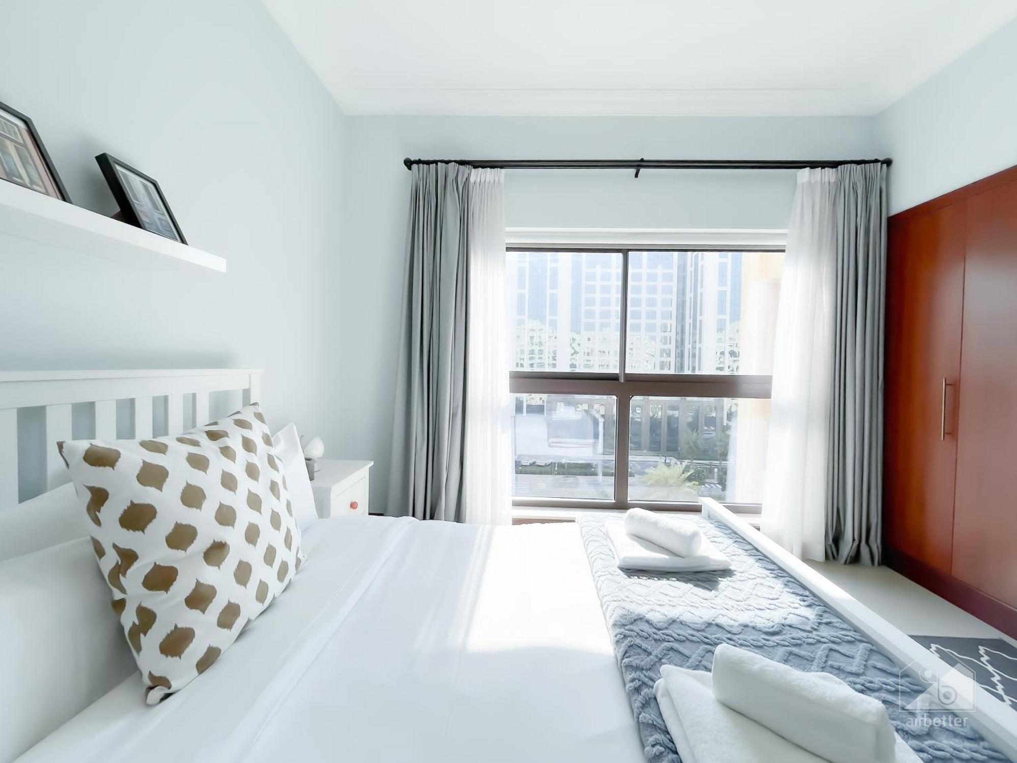 Luxury 2bedroom With Balcony & View Palm Appartement Dubaï