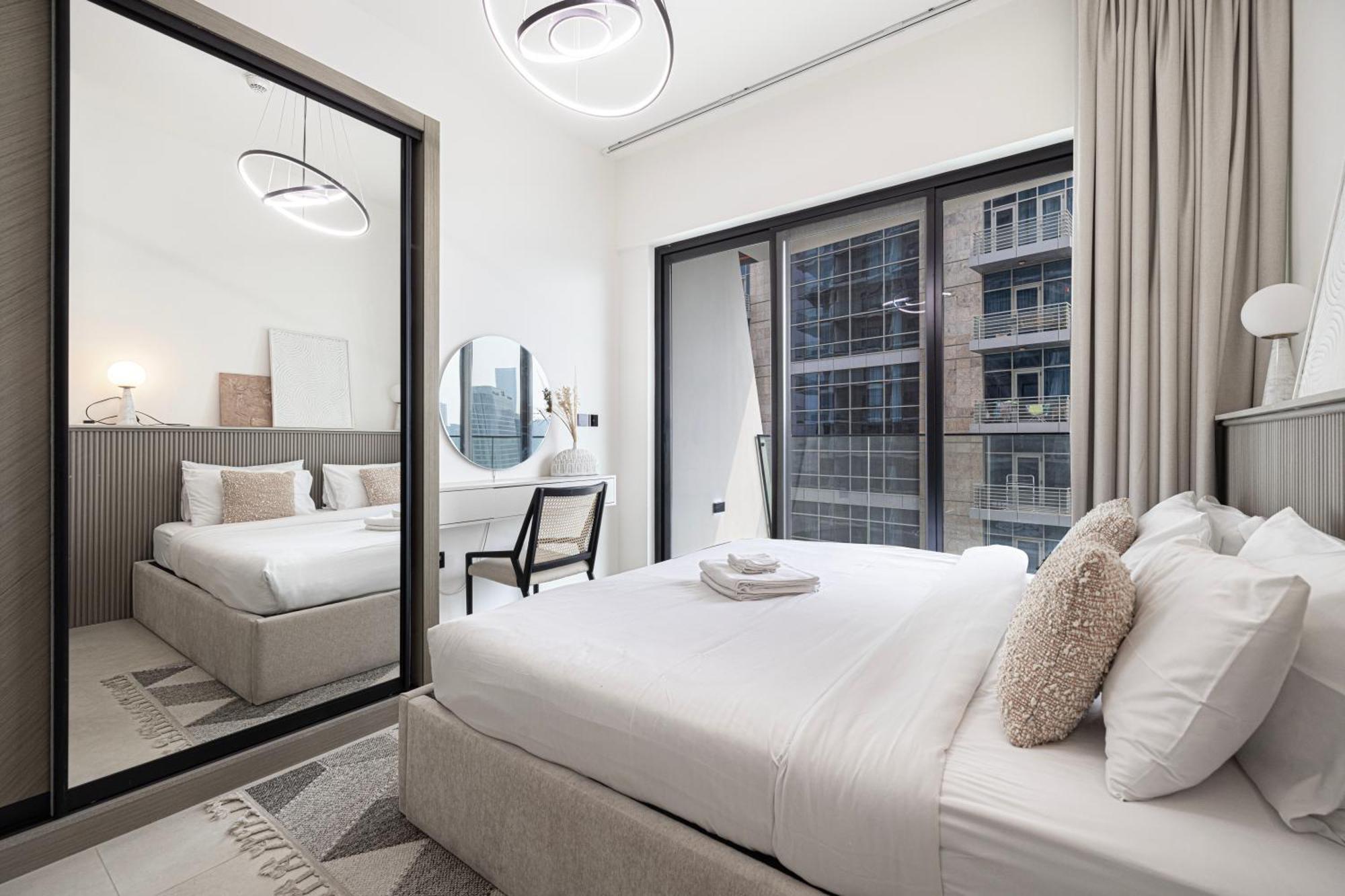 Apartamento Binghatti Luxury - 5 Minutes From Burj Khalifa *