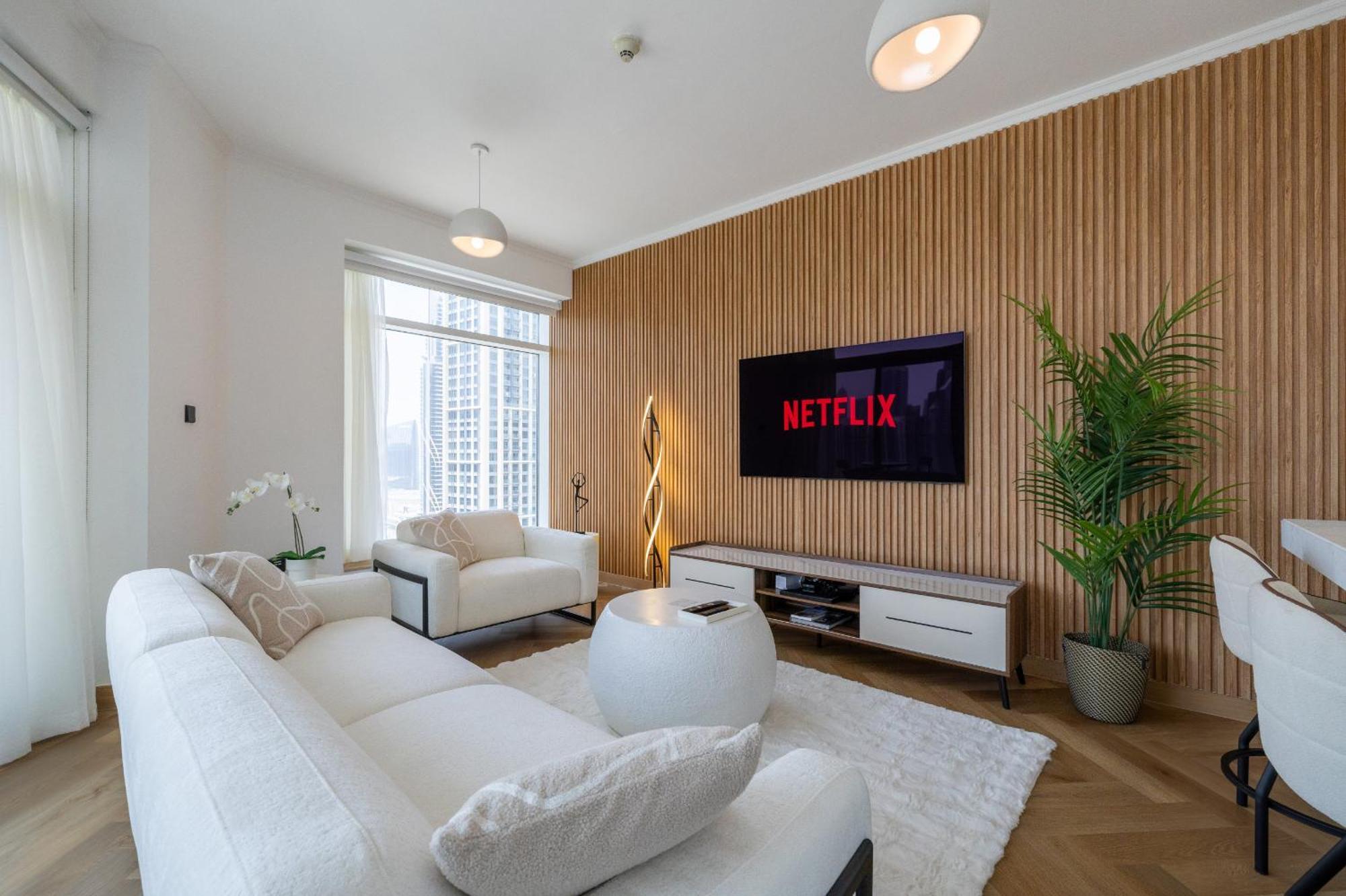 Upgraded With Stunning Burj Khalifa View Apartemen *