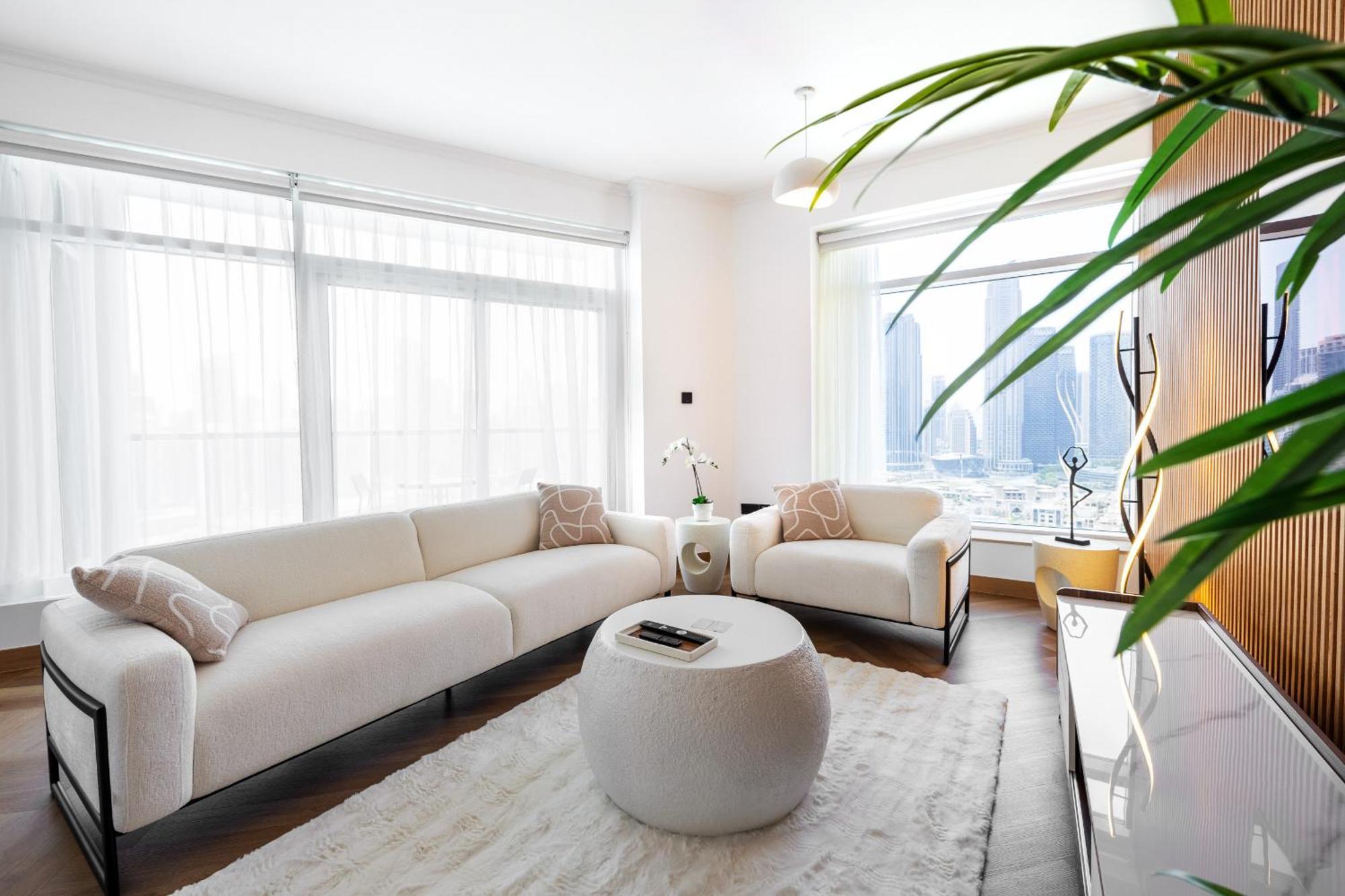 Upgraded With Stunning Burj Khalifa View Apartemen Dubai