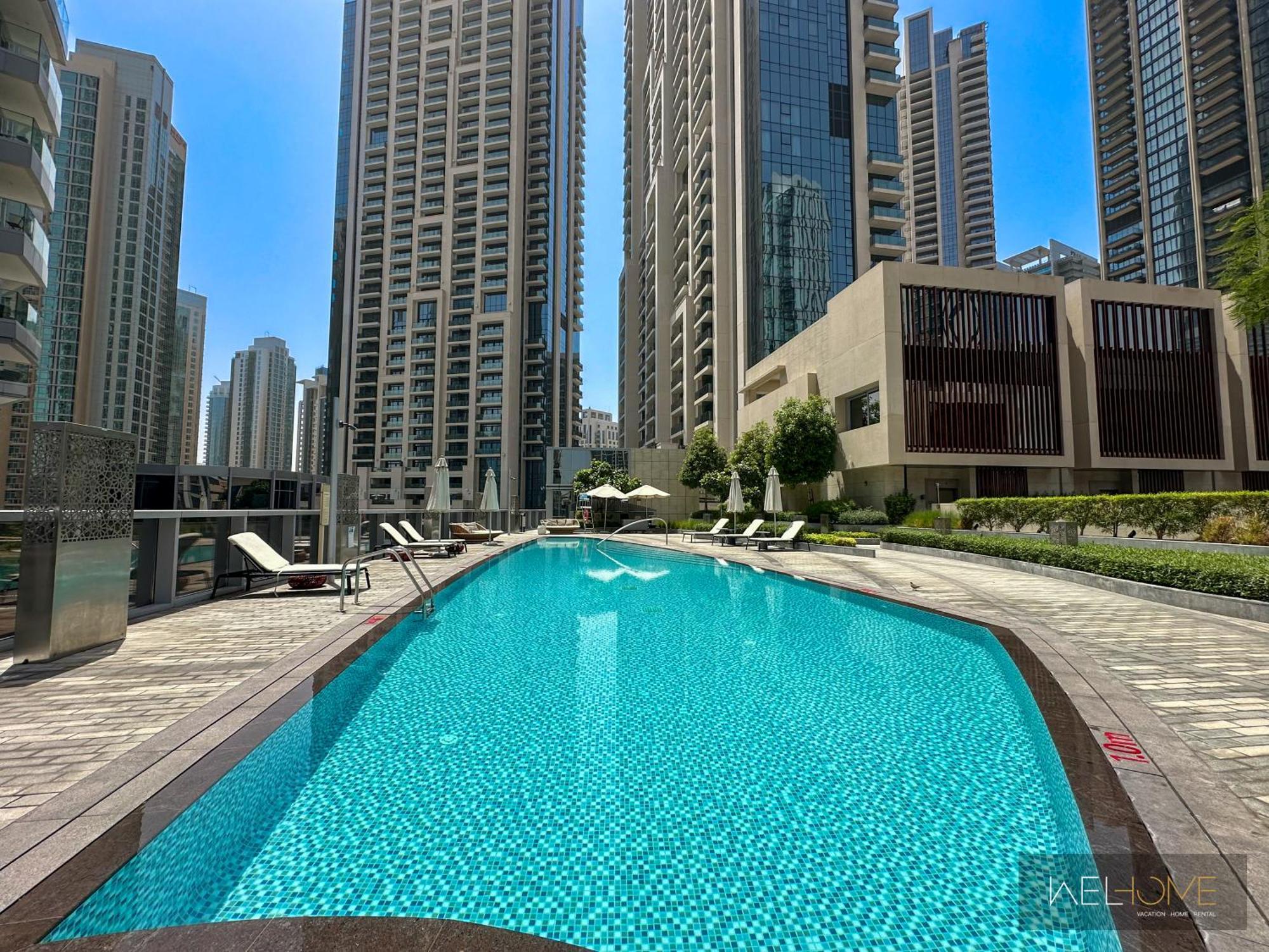 Apartment Welhome - Luxury Facing Burj Khalifa With Terrace *