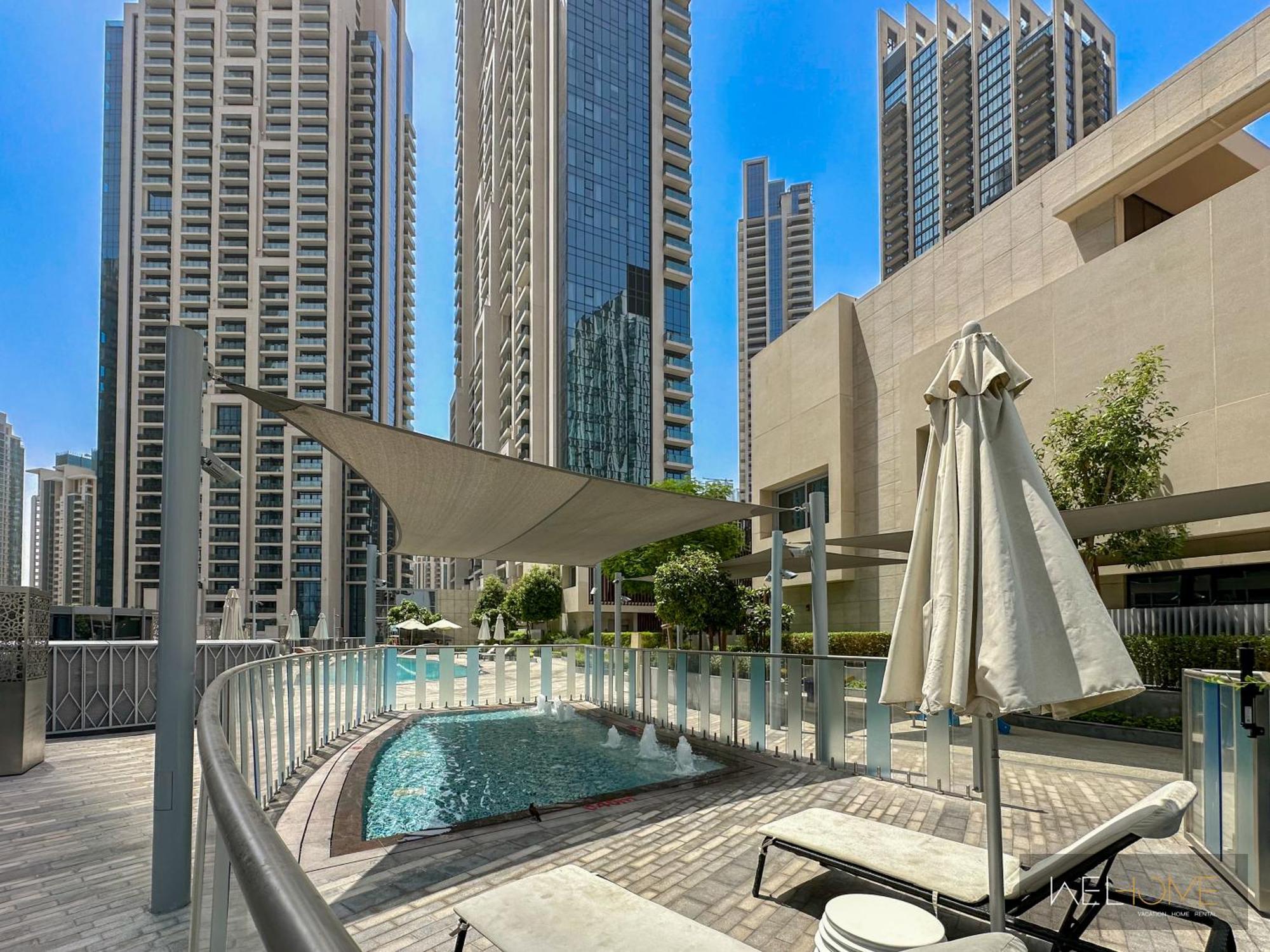 Apartment Welhome - Luxury Facing Burj Khalifa With Terrace *