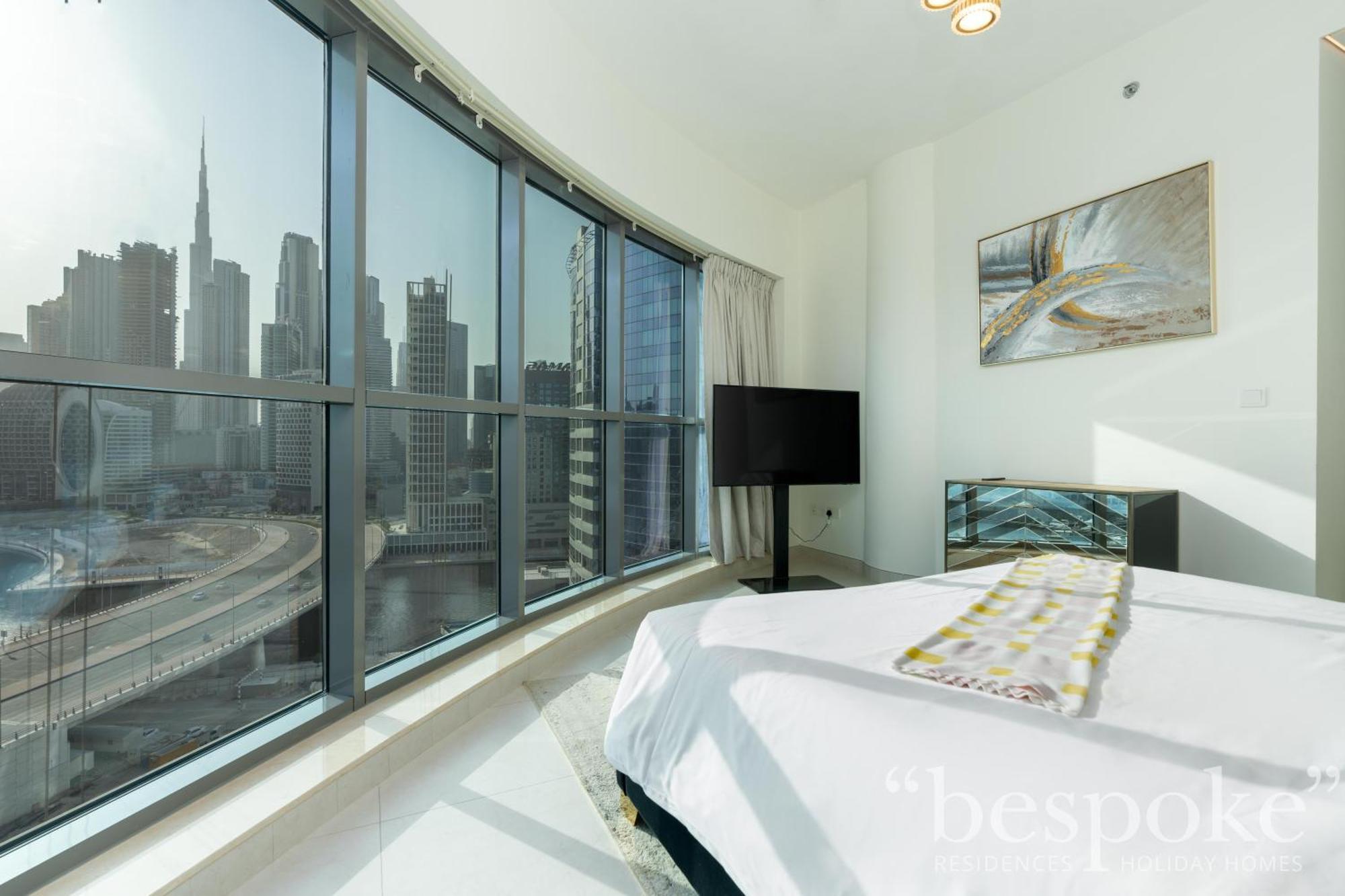 Appartement Bespoke - The Bay Residence, Stunning Views Dubaï