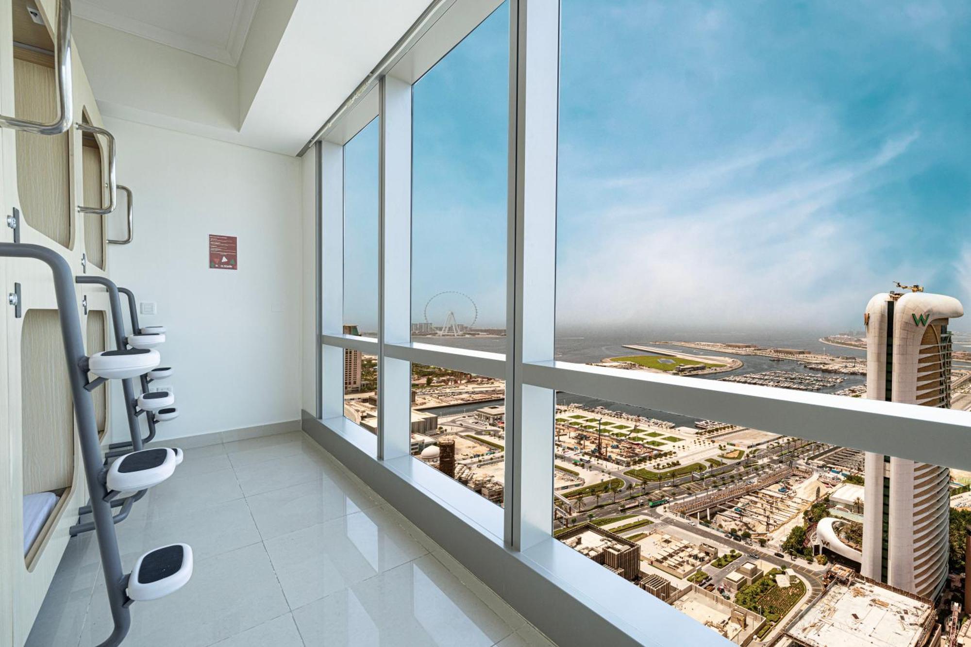 Capsule Experience Duplex - Panoramic Sea View - Nowmade La Marina Hostel Dubai