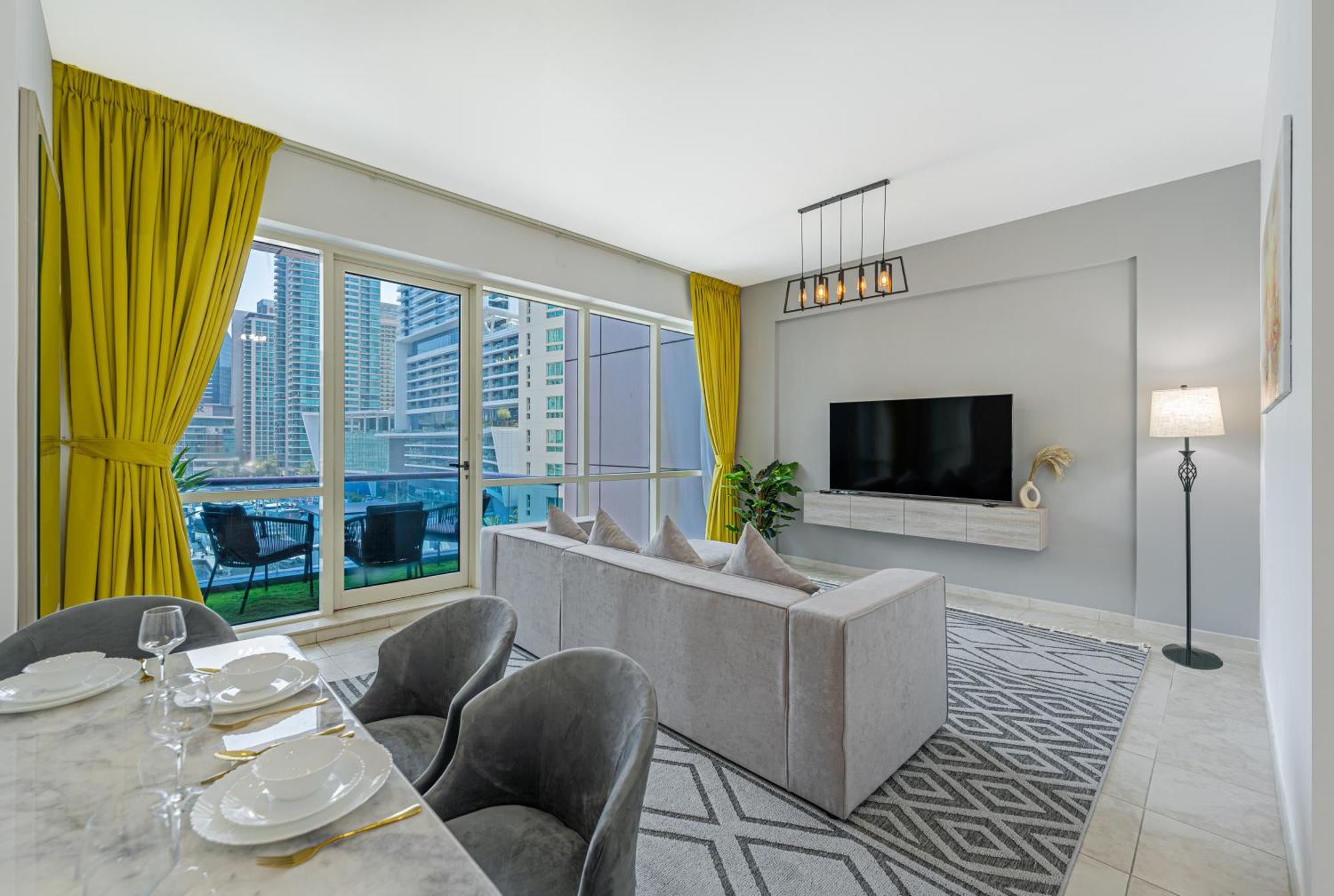 Savis Homes- Modern & Stylish Marina View Appartement Dubaï