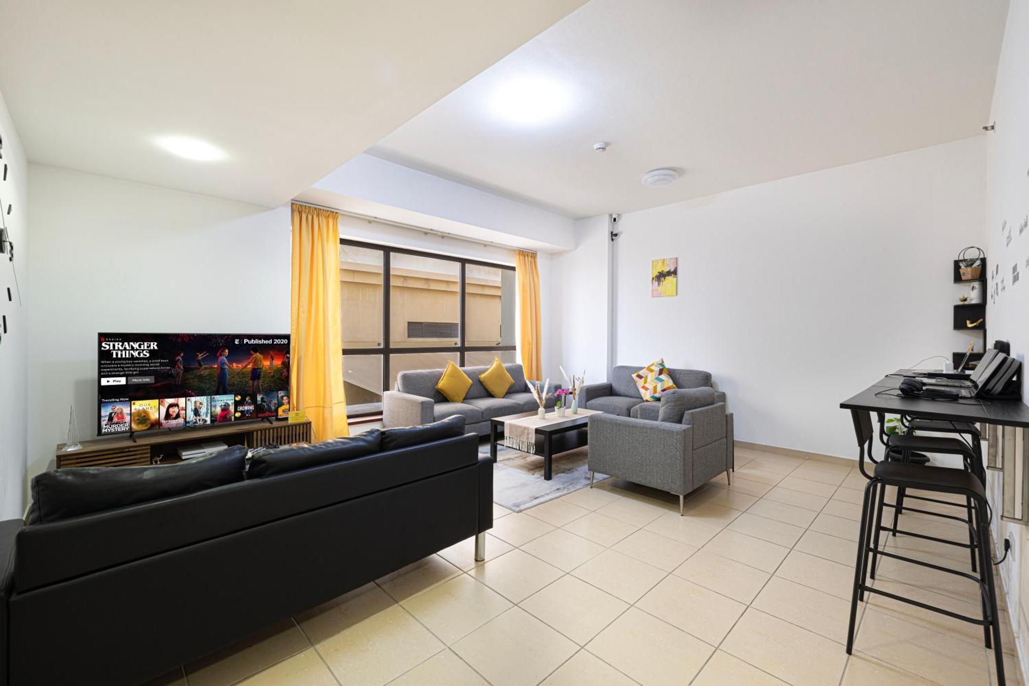 Moonlight Jbr - 2min Walk To Jbr Beach - Gym - 2min Metro Station - Poll *