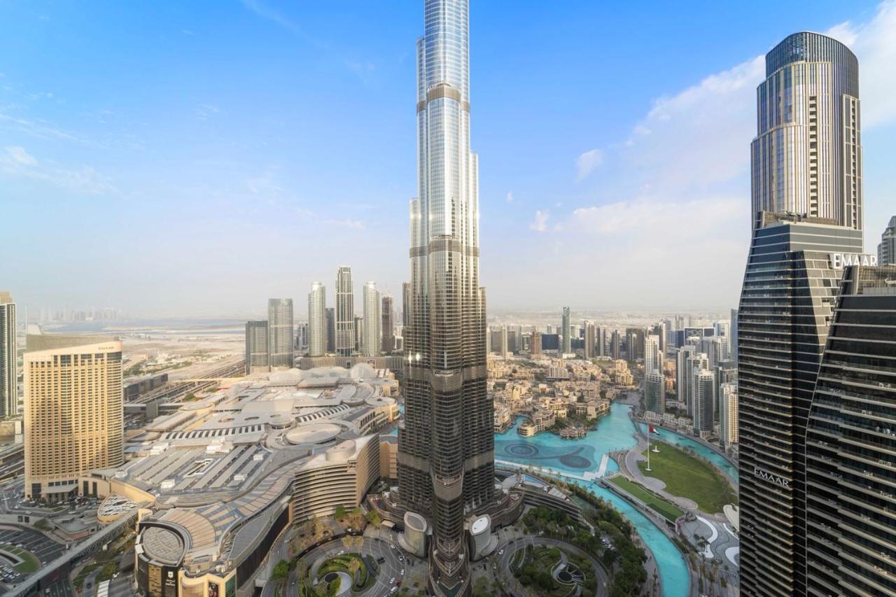 First Class 3br With Full Burj Khalifa And Fountain View Apartamento Dubai