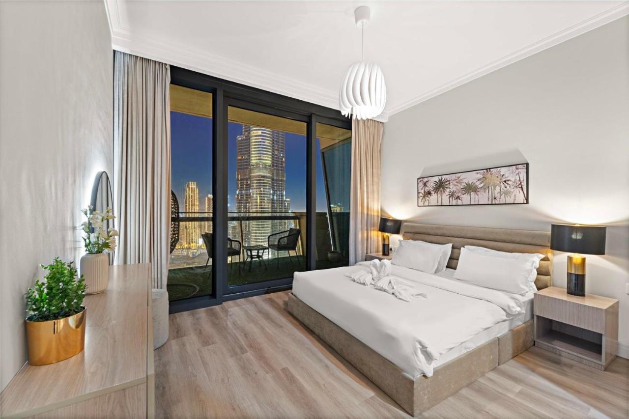 First Class 3br With Full Burj Khalifa And Fountain View Apartamento