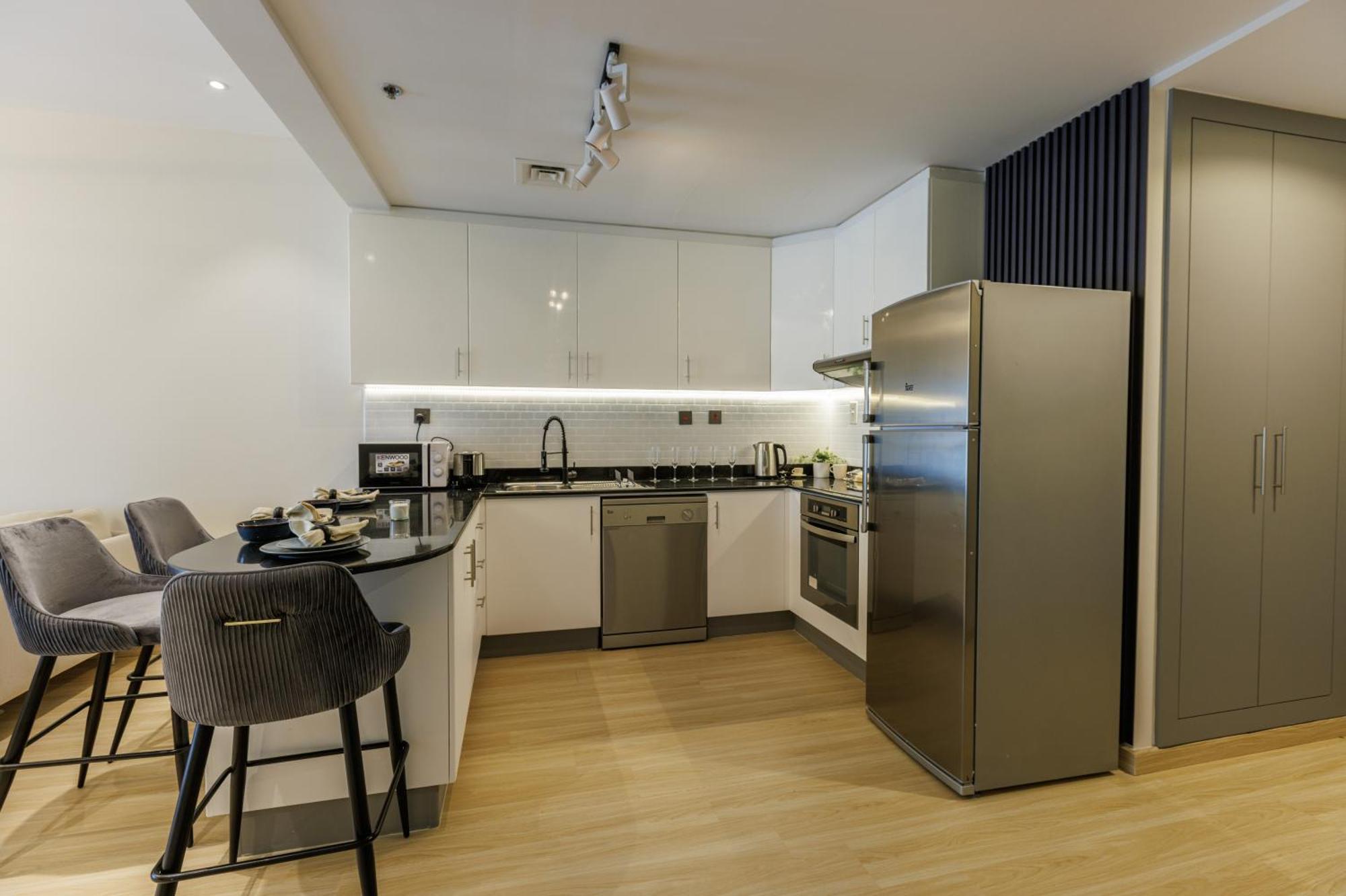 Stylish 1 Bedroom In Marina Apartamento