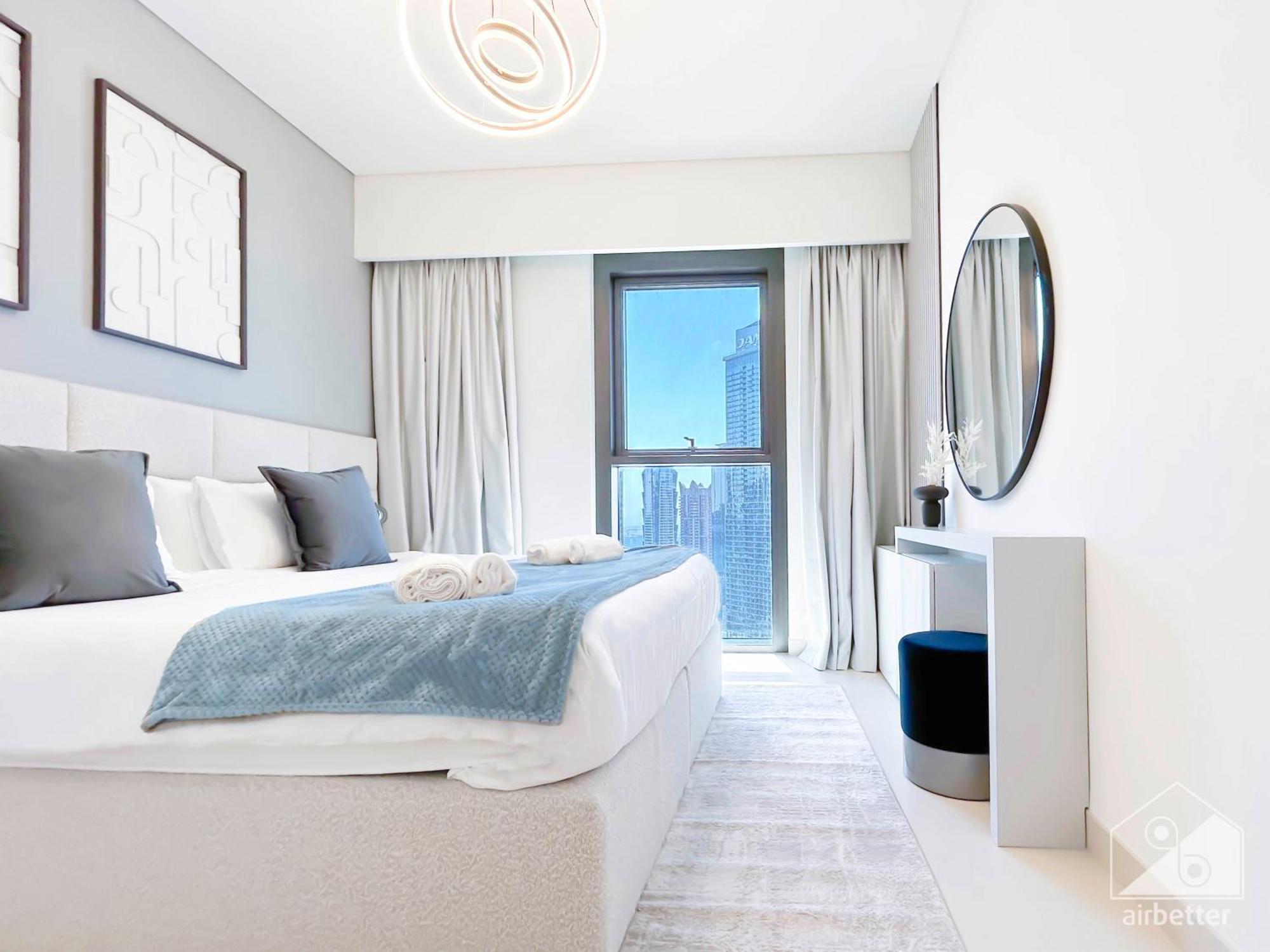Apartemen Luxury Burj Crown Downtown Balcony & View *