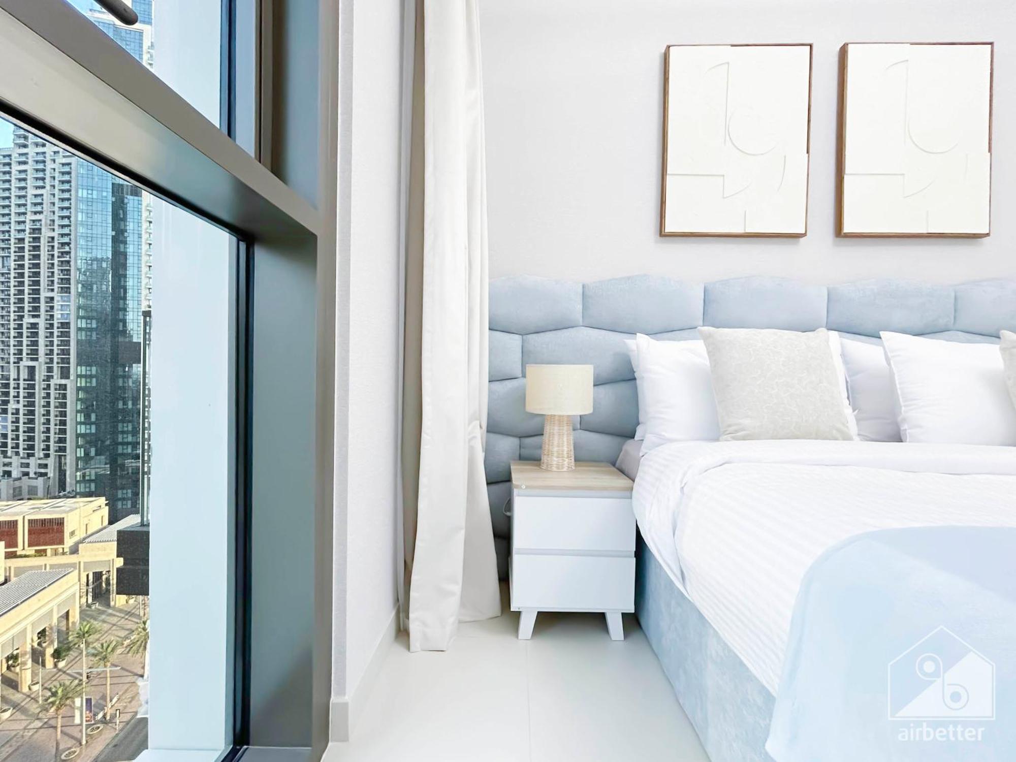 Luxury Burj Crown Downtown Balcony & View Apartment