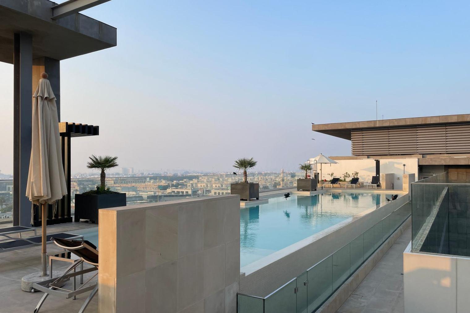 Blueground Walk Bk View Rooftop Pool Dxb-1369 *
