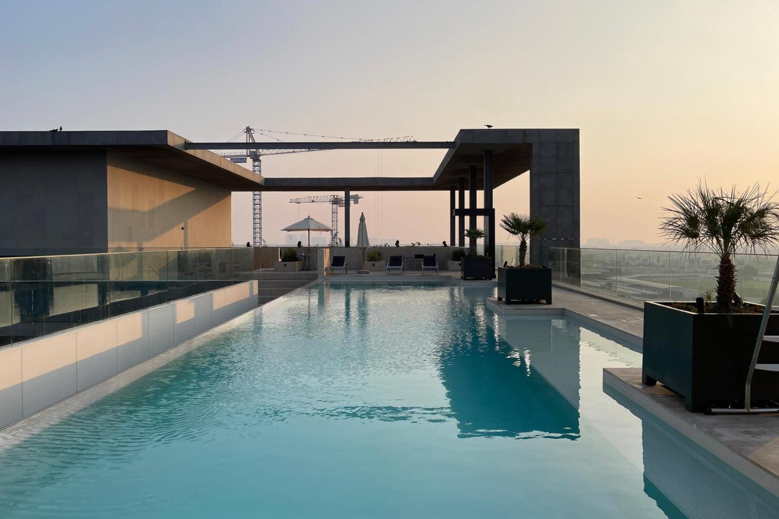 Blueground Walk Bk View Rooftop Pool Dxb-1369 * Dubaï