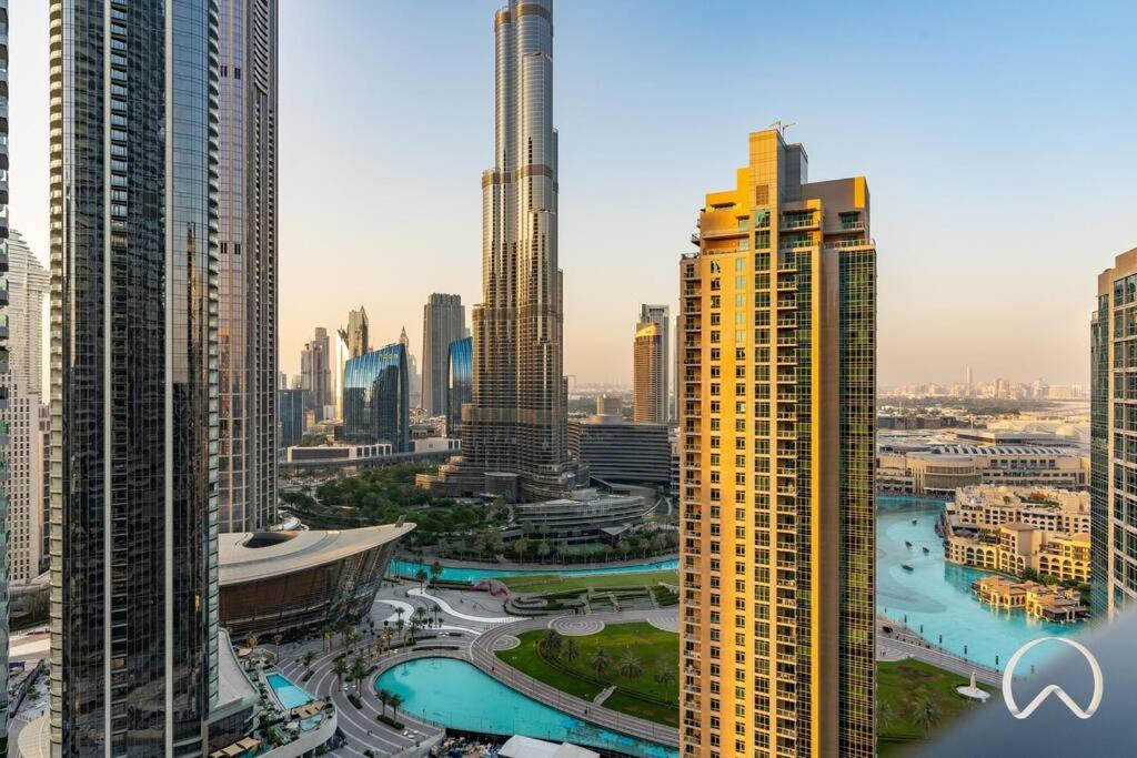 Luxurious 3br In Act 1 Act 2 With Burj Khalifa View *