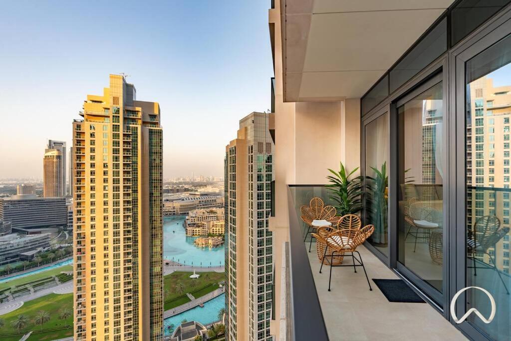 Appartement Luxurious 3br In Act 1 Act 2 With Burj Khalifa View