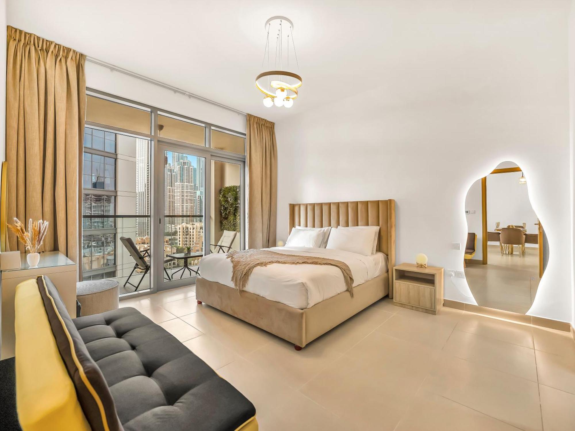 Downtown With Burj Khalifa View Haven Heights Homes Lejlighed