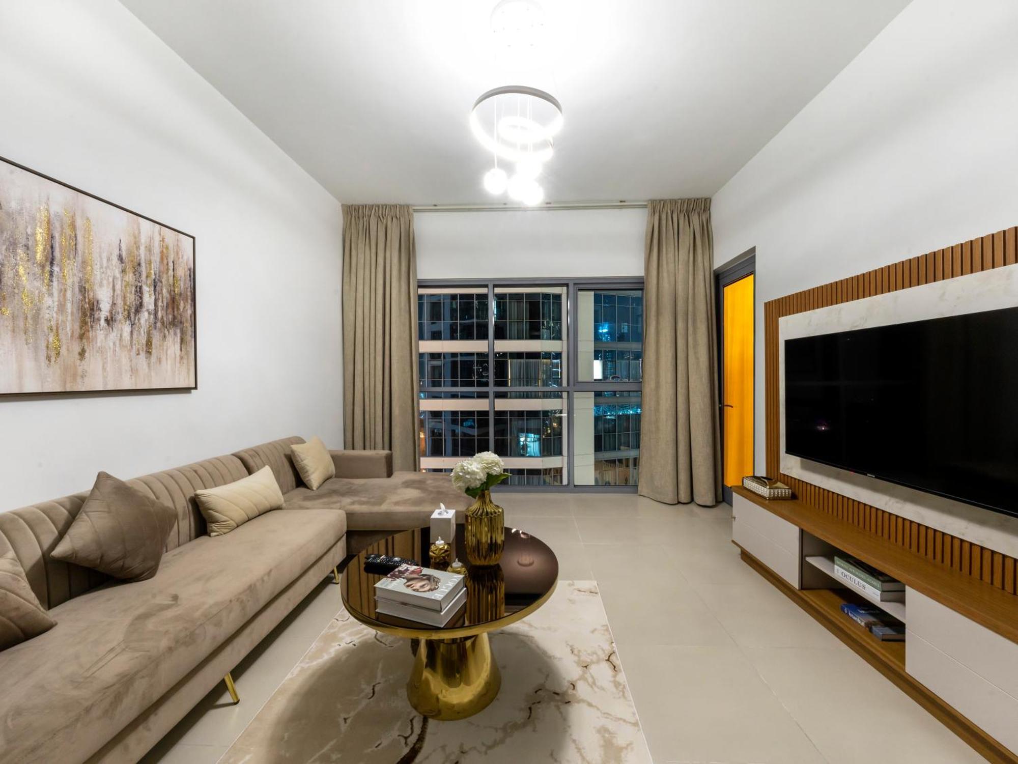 Downtown With Burj Khalifa View Haven Heights Homes Lejlighed *