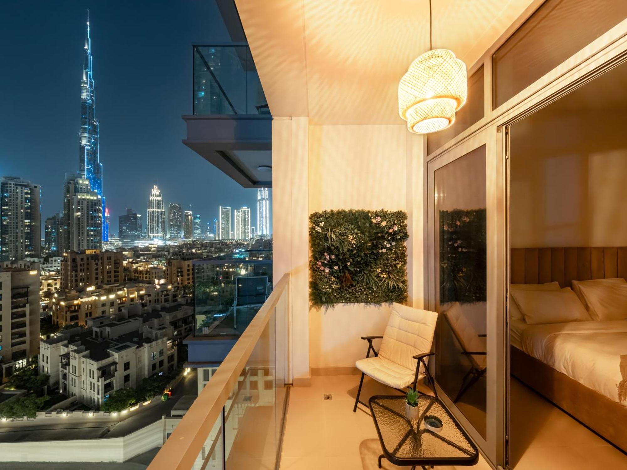 Lejlighed Downtown With Burj Khalifa View Haven Heights Homes Dubai