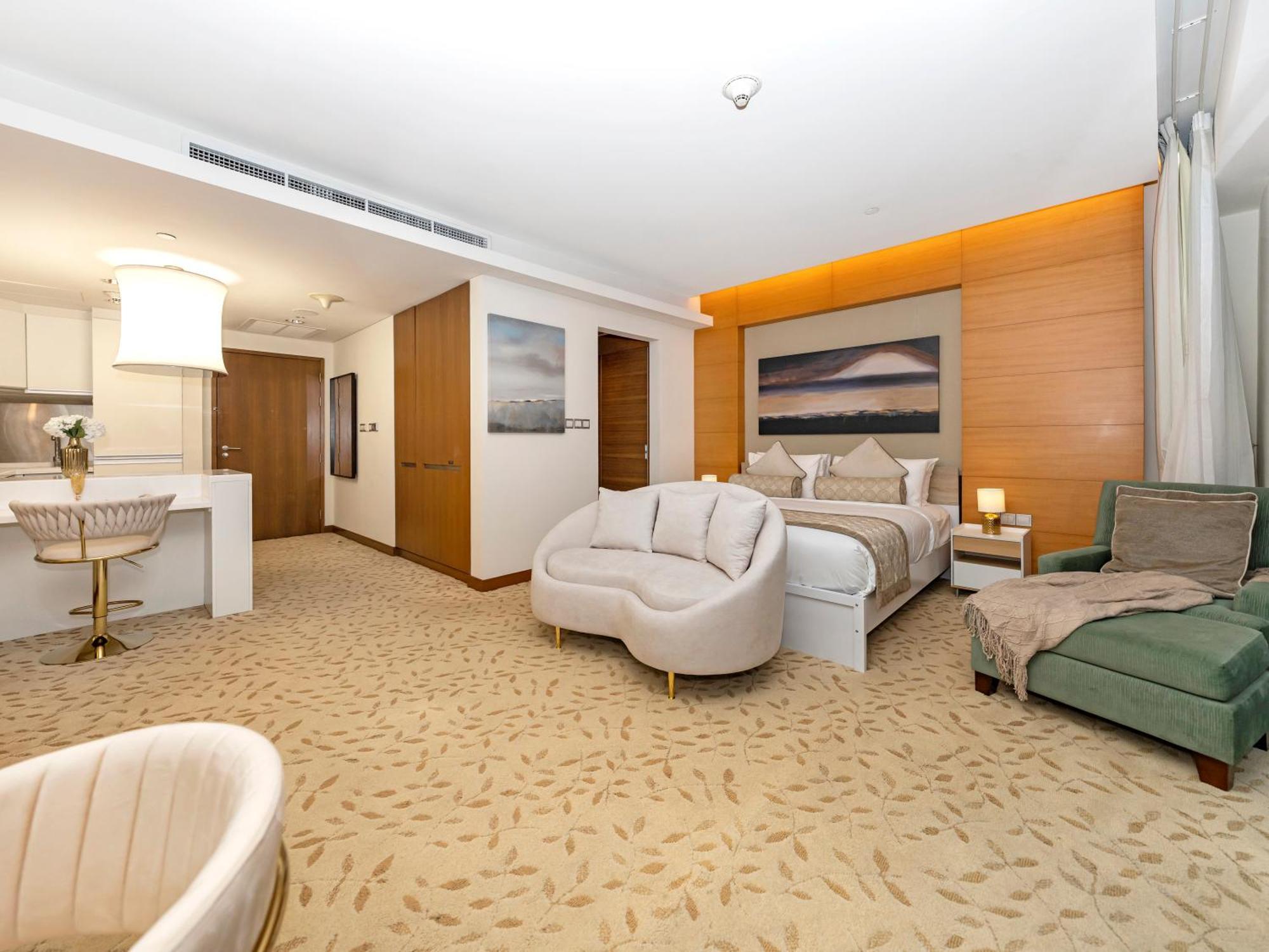 Address Dubai Mall Access Luxe Studio Lägenhet *