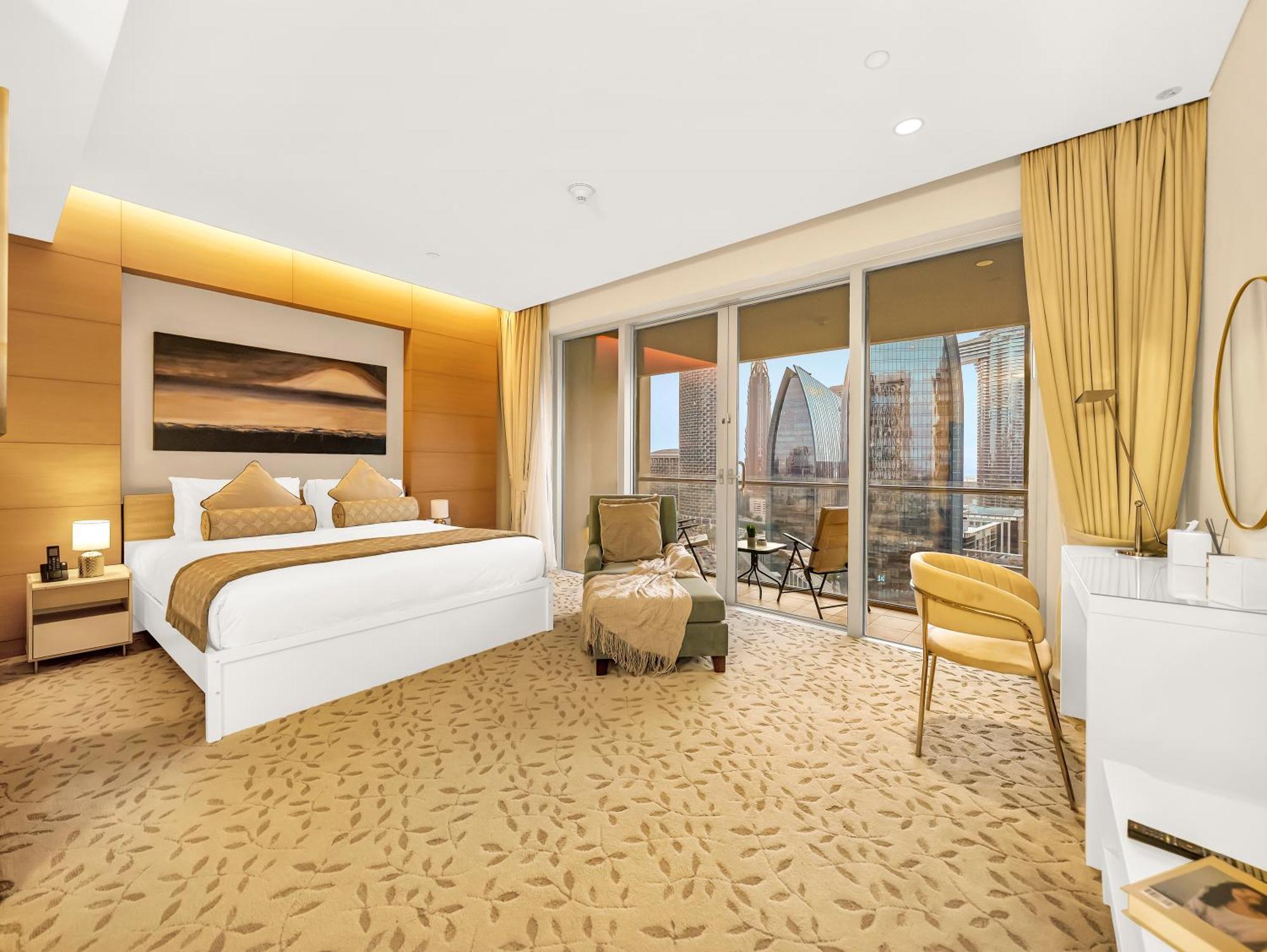 Lägenhet Address Dubai Mall Access Luxe Studio *